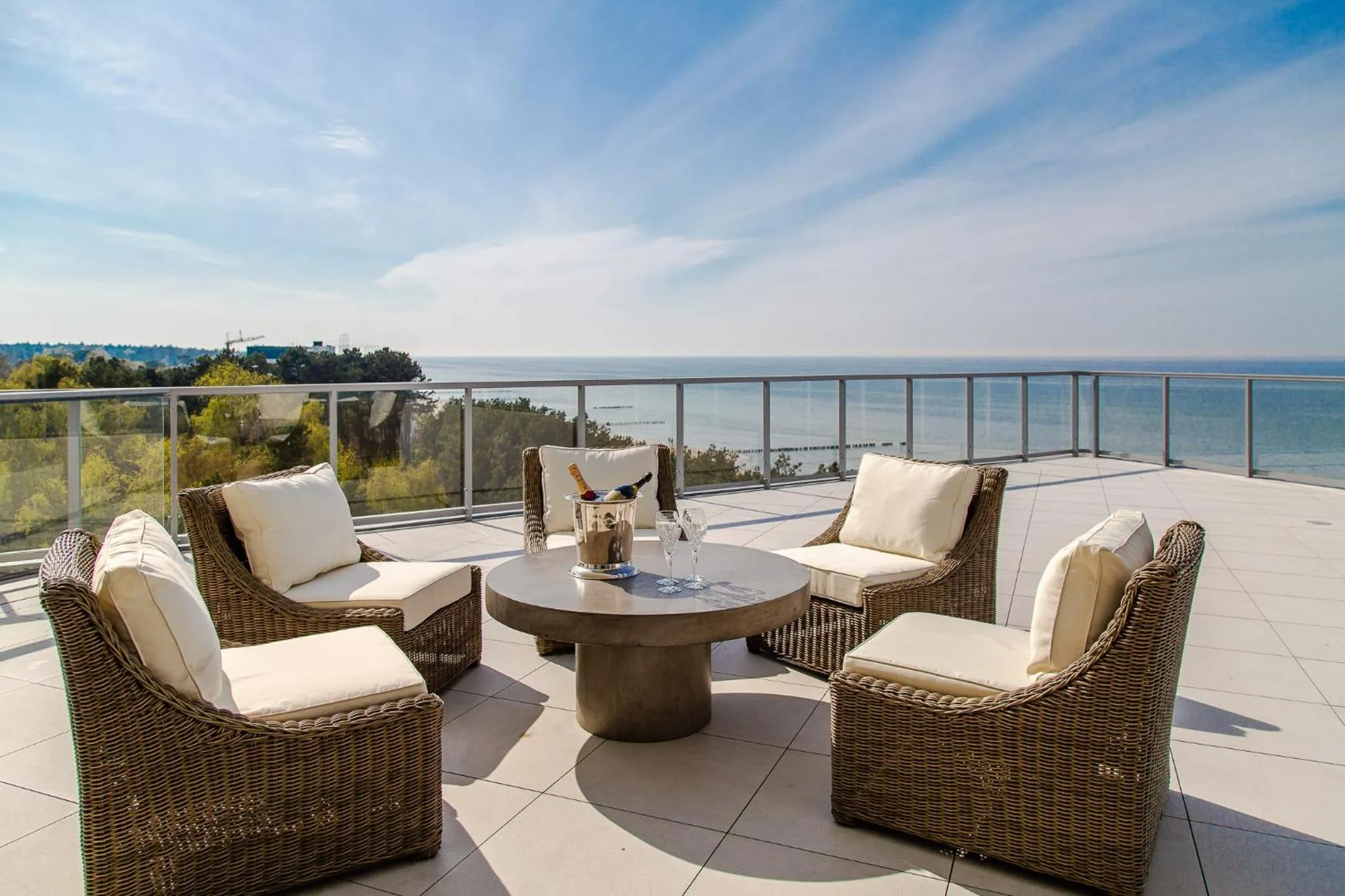 Balcony/Terrace in Dune Beach Resort