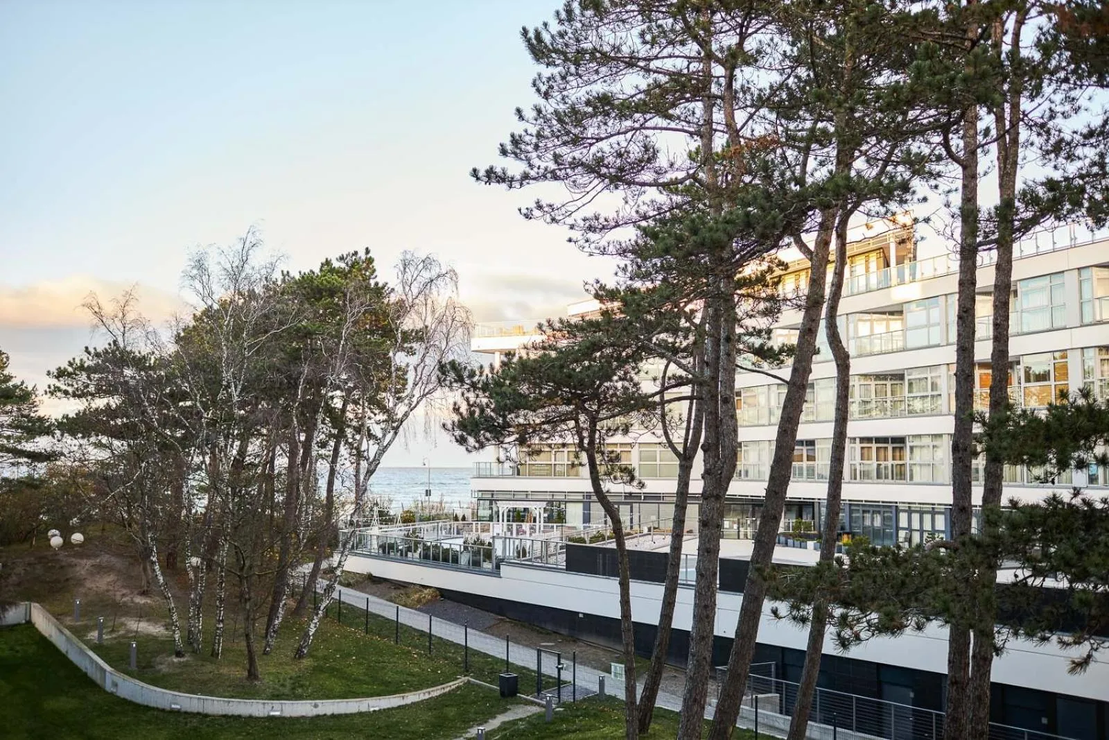 Natural landscape in Dune Beach Resort