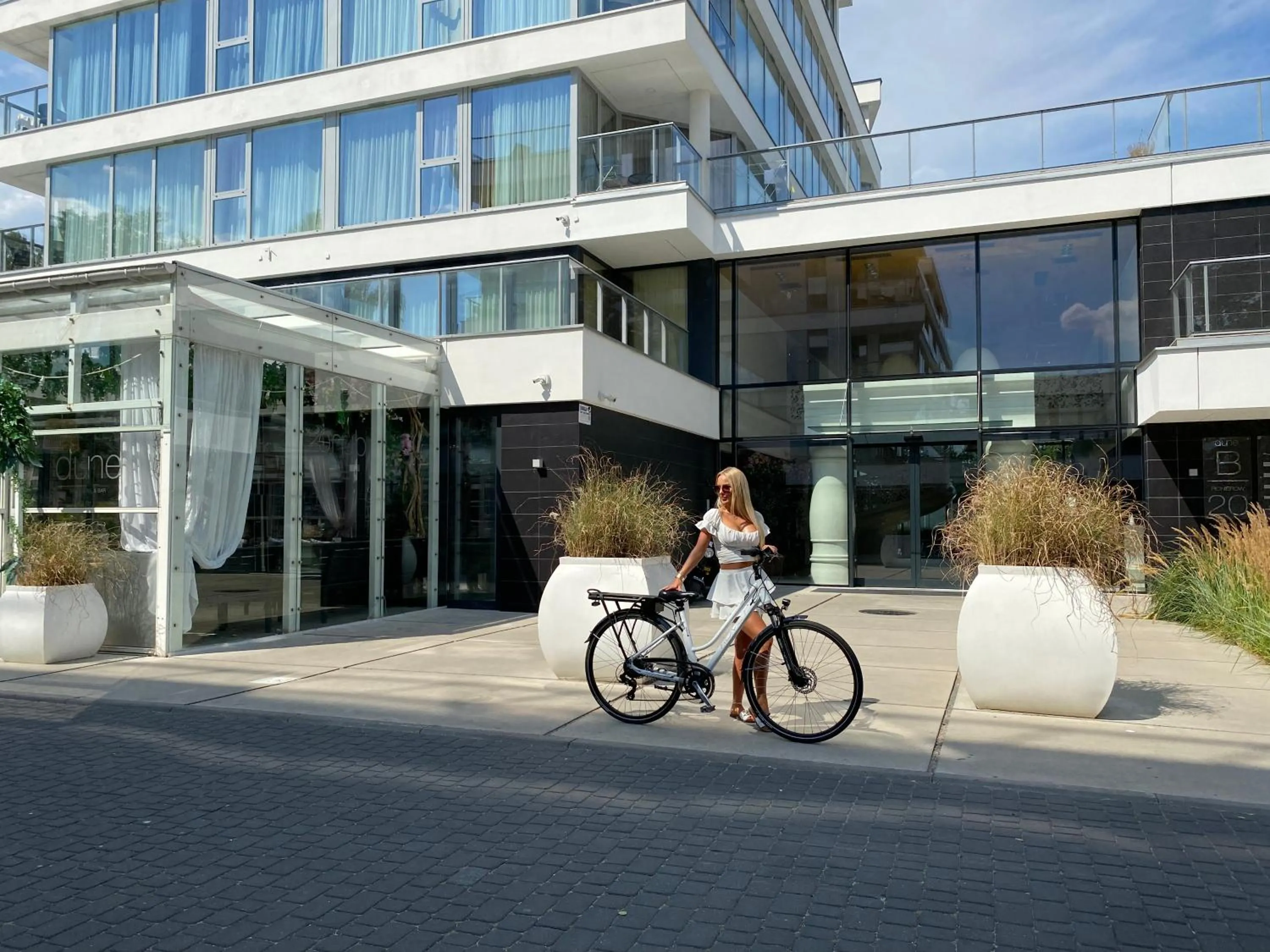 Cycling in Dune Beach Resort