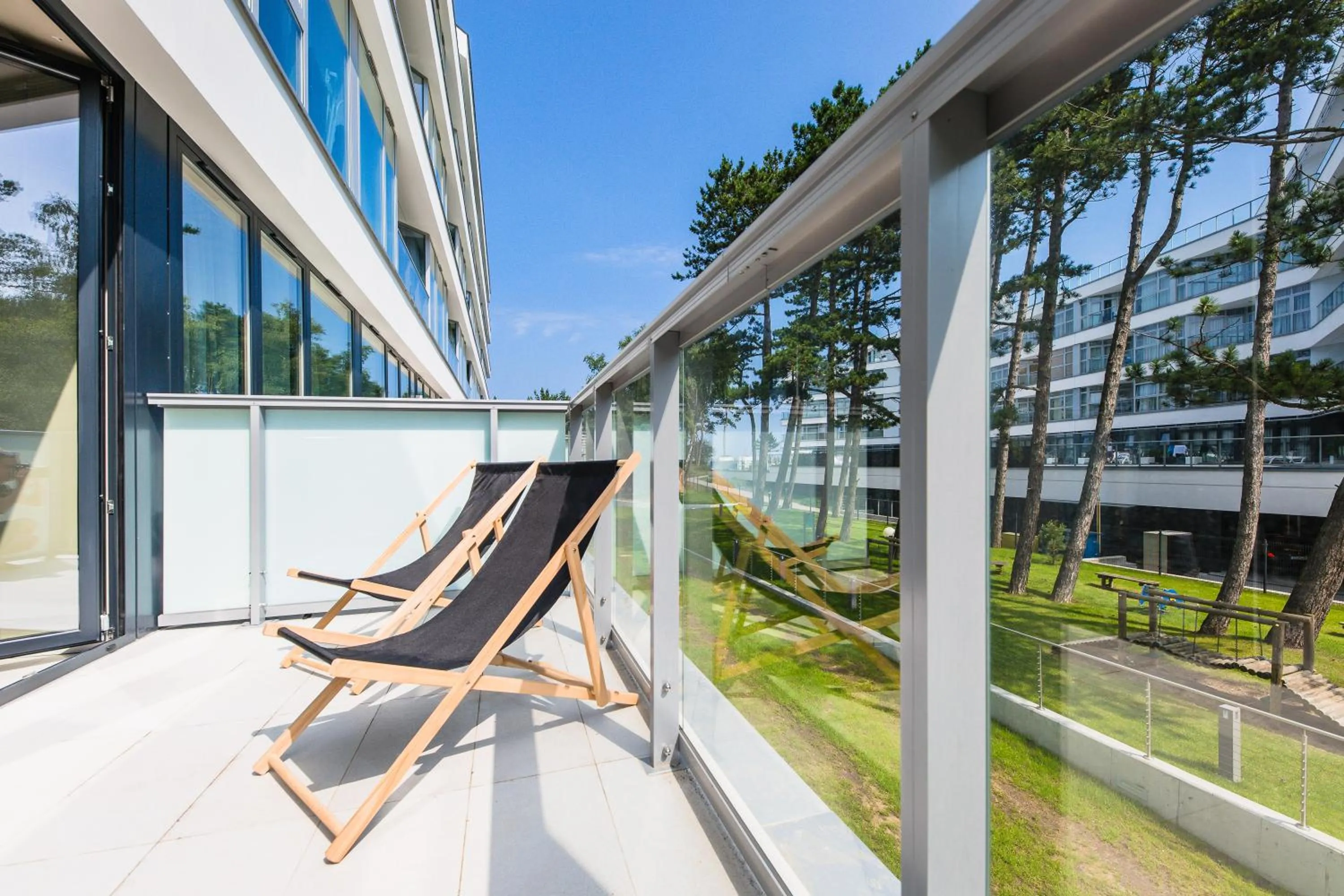 Balcony/Terrace in Dune Beach Resort