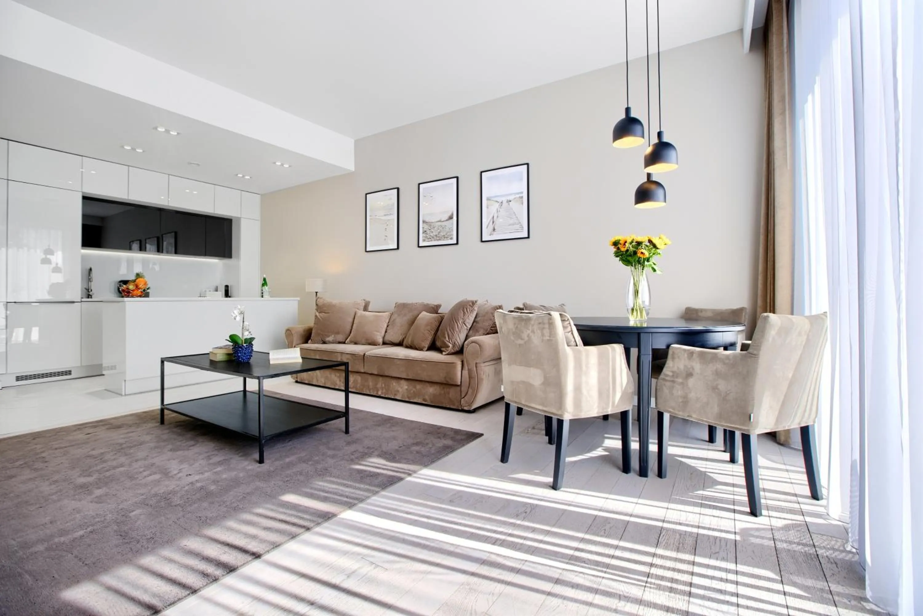 Kitchen or kitchenette in Dune Beach Resort