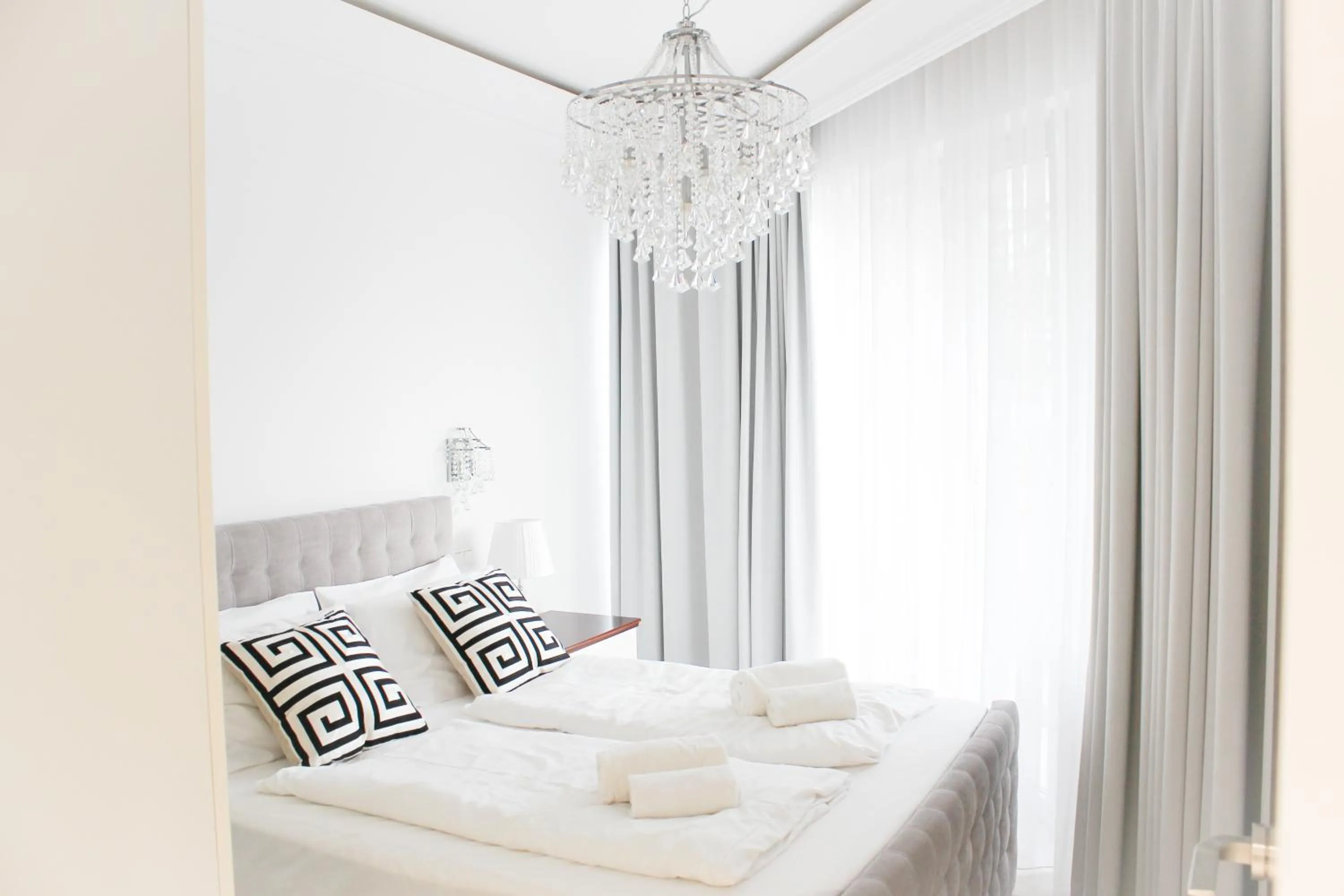 Bed in Dune Beach Resort