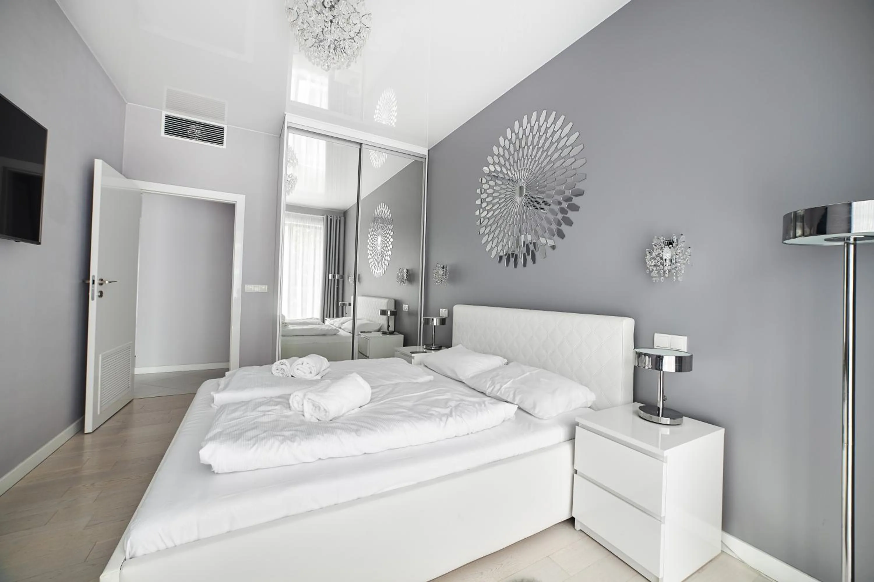 Bed in Dune Beach Resort