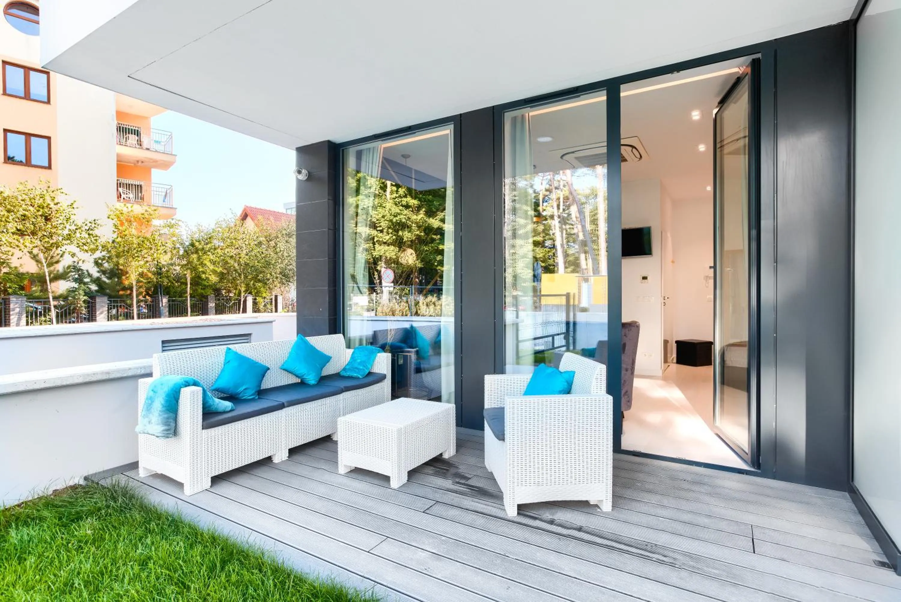 Balcony/Terrace in Dune Beach Resort