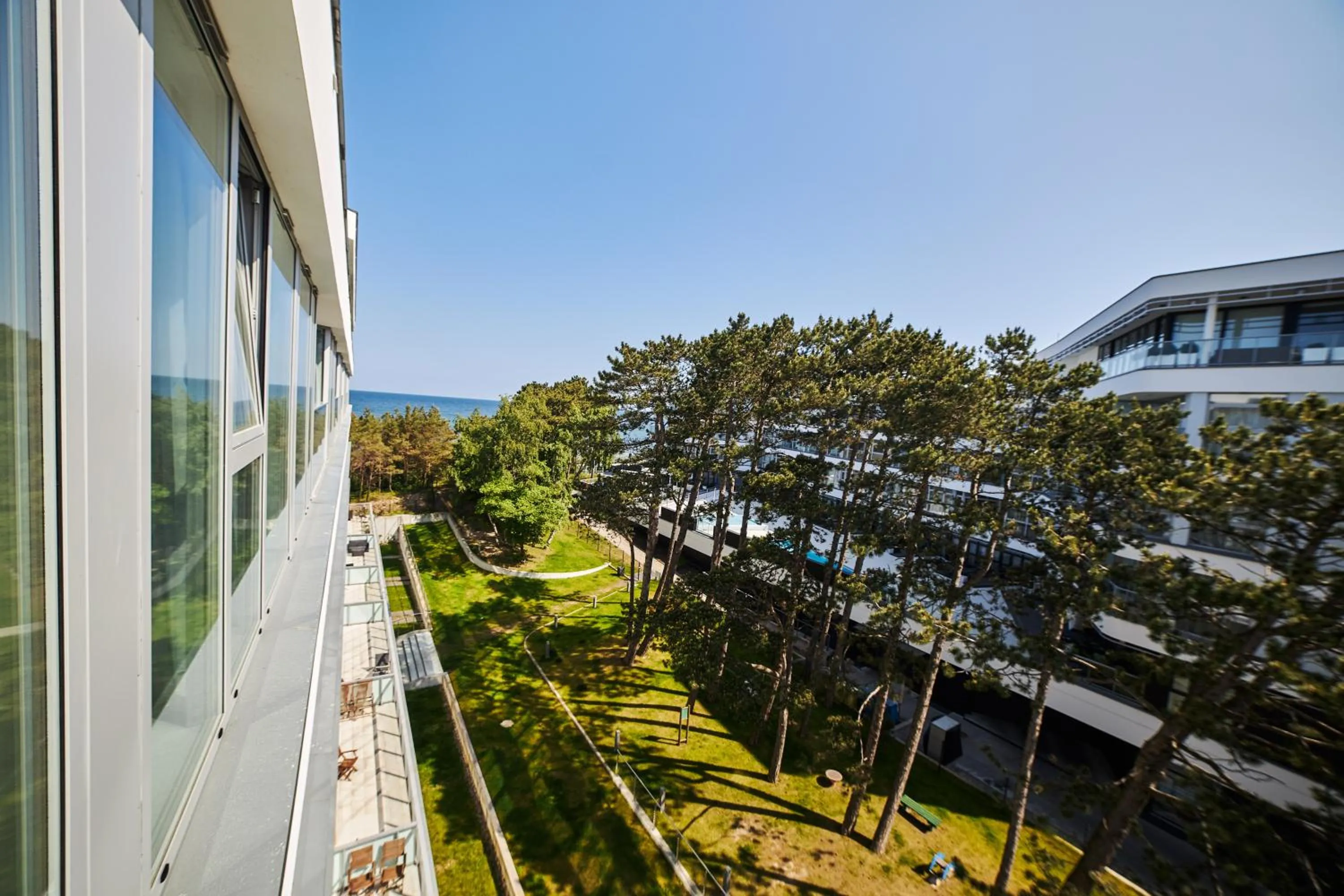 Natural landscape in Dune Beach Resort