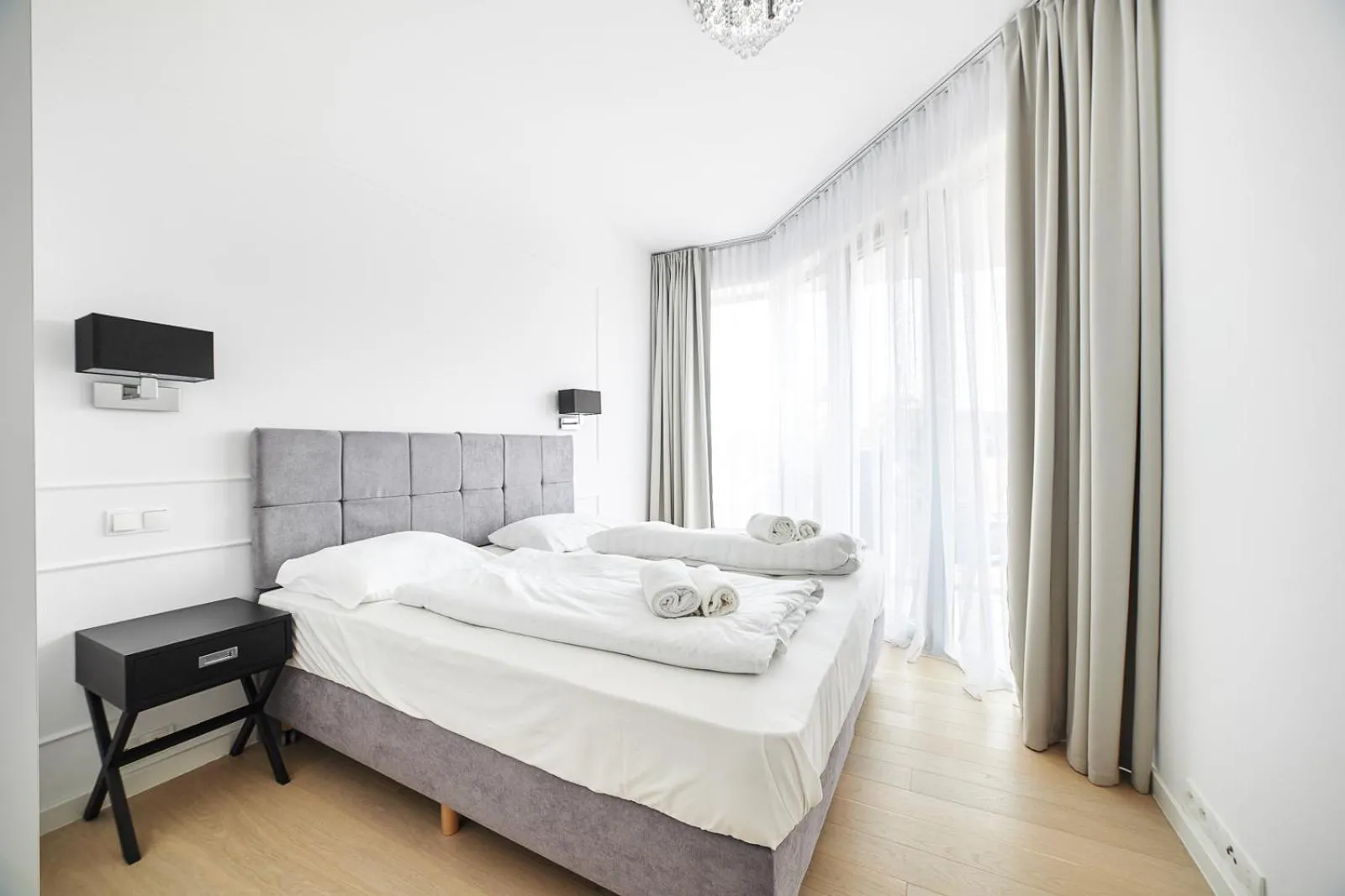 Bed in Dune Beach Resort