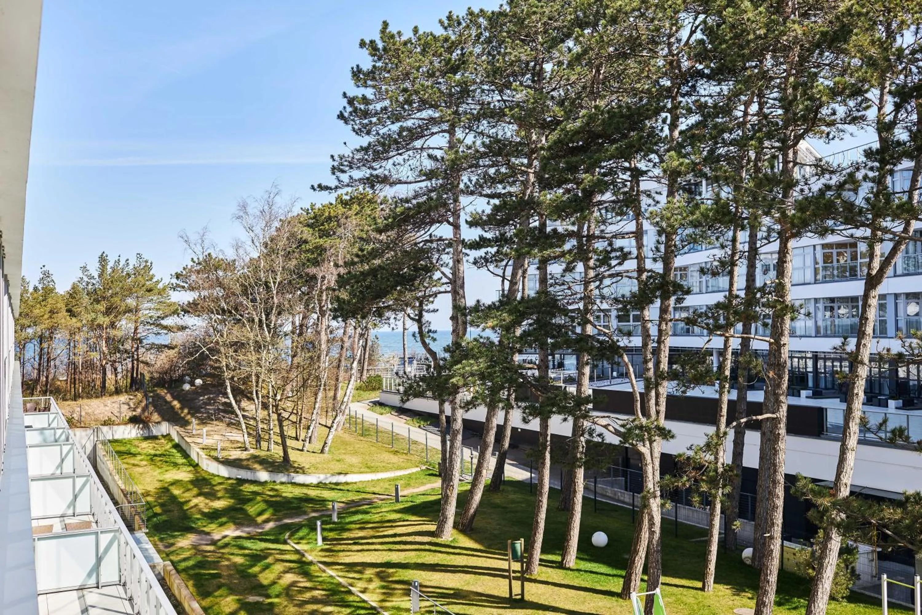 Natural landscape in Dune Beach Resort