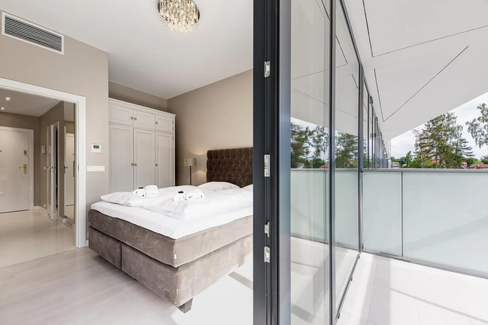 Bed in Dune Beach Resort