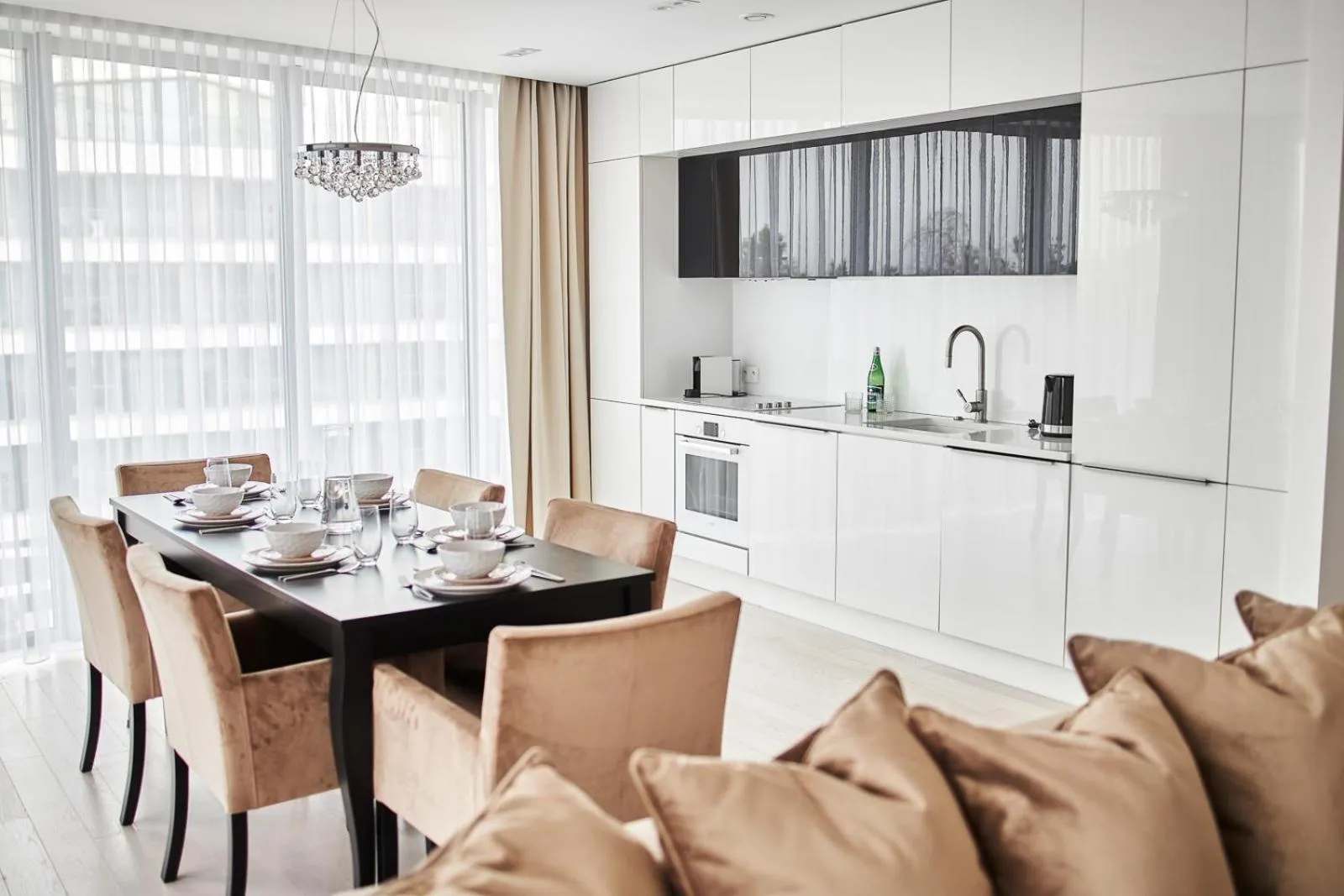 Kitchen or kitchenette in Dune Beach Resort