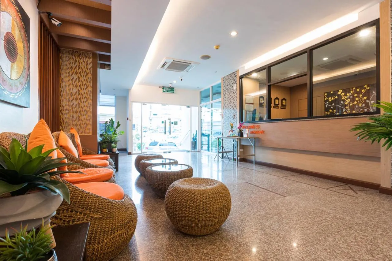 Lobby or reception in 24@Home Hotel