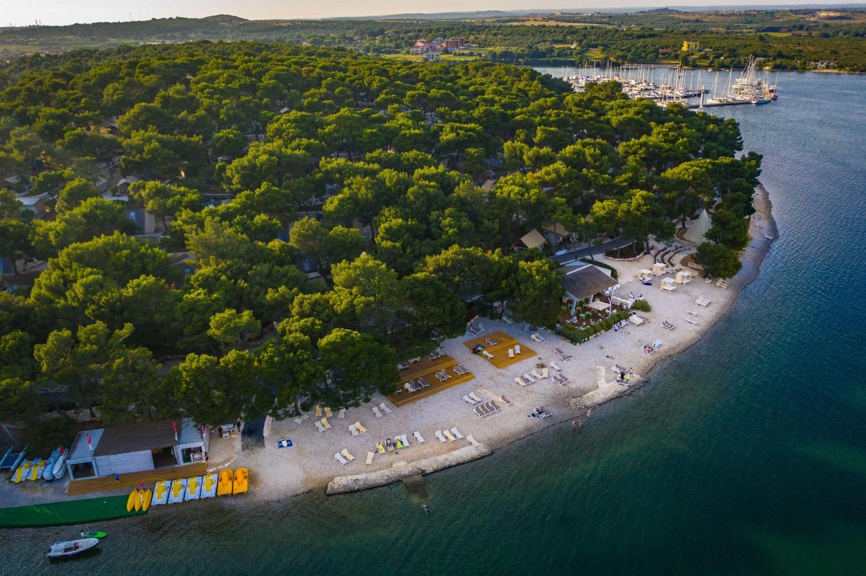 Beach in Arena One 99 Glamping