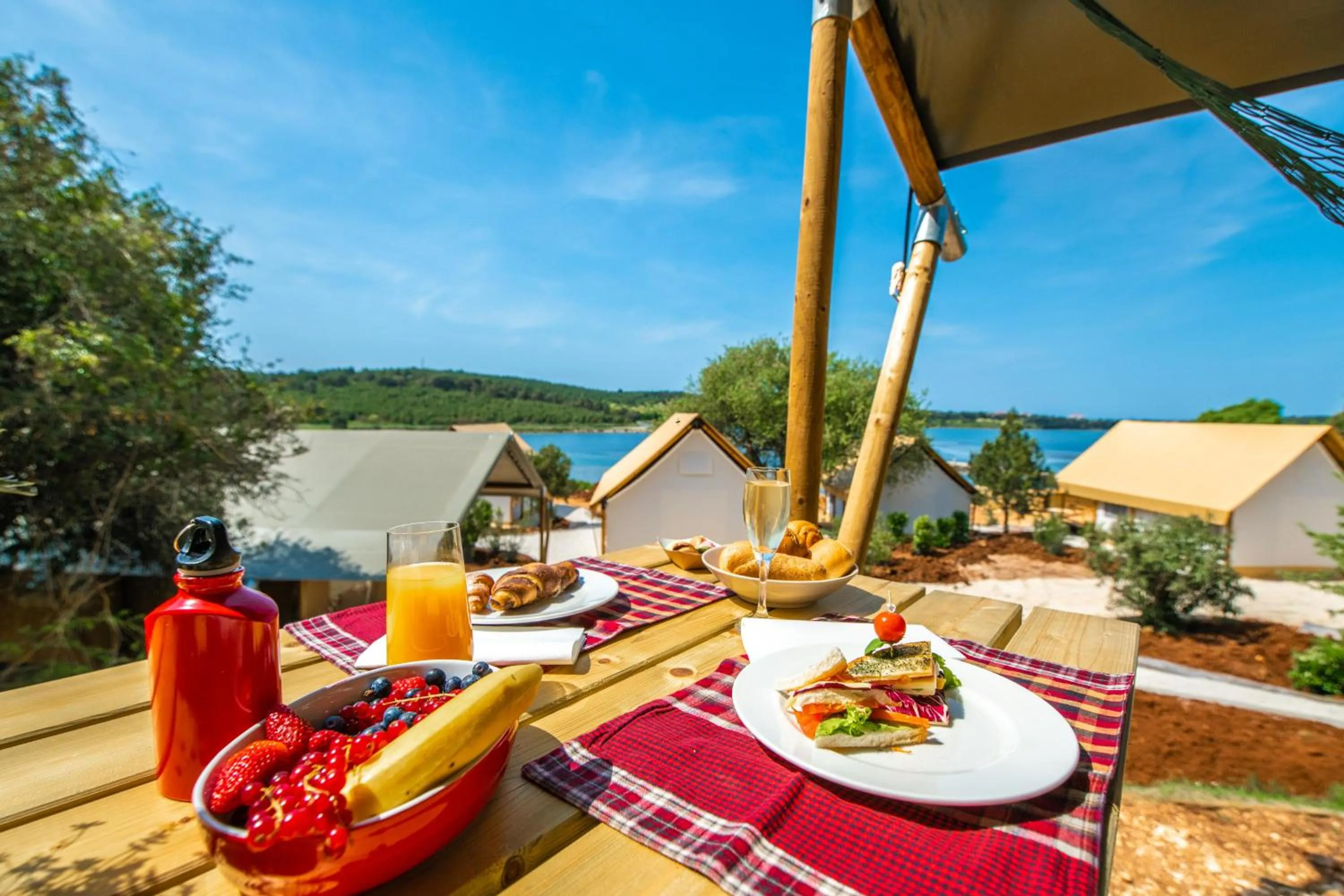 Balcony/Terrace in Arena One 99 Glamping