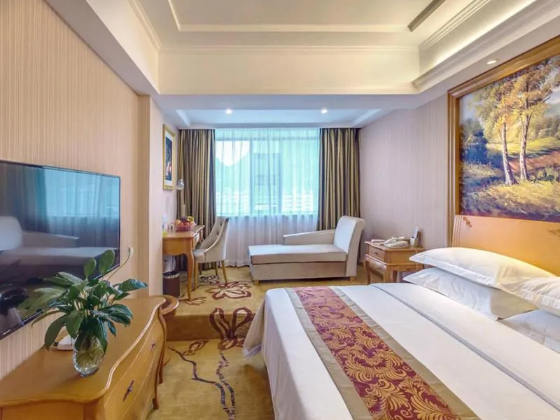 Bed in Vienna Hotel Guilin AIrport Road Rongshan