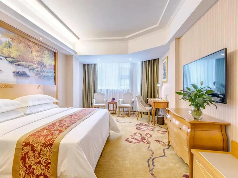 Bed in Vienna Hotel Guilin AIrport Road Rongshan