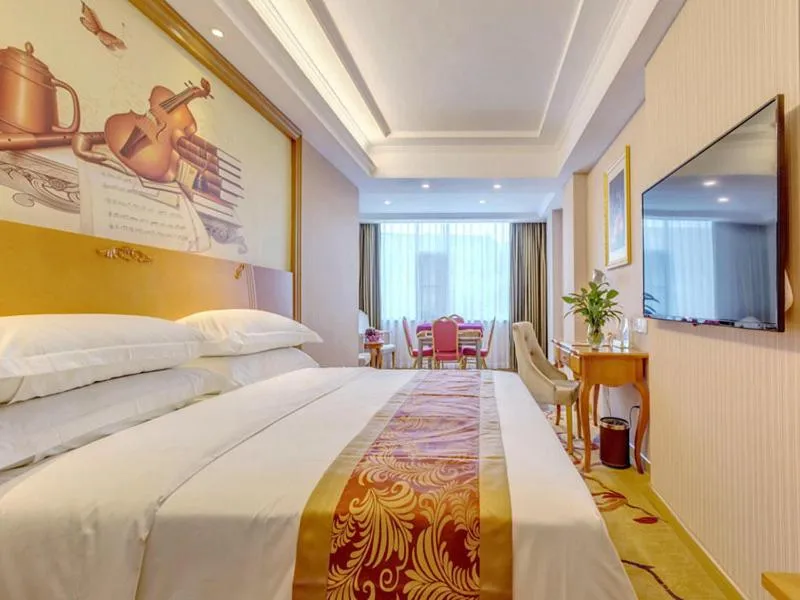Bed in Vienna Hotel Guilin AIrport Road Rongshan