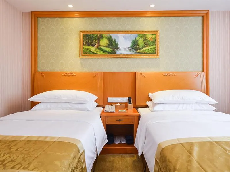 Bed in Vienna Hotel Nanjing Pukou Middle Puzhu Road