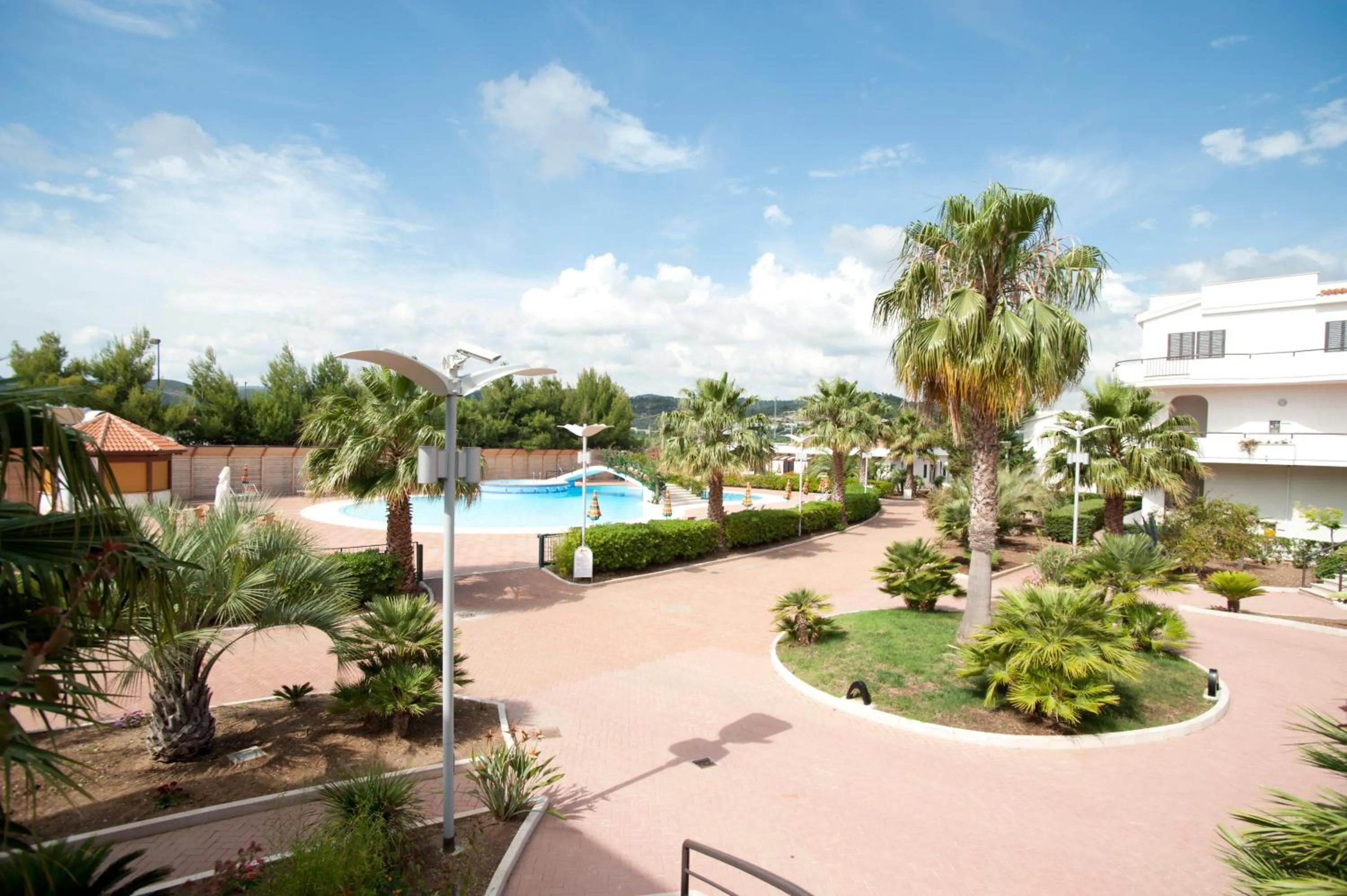 Pool view in Oasiclub Hotel