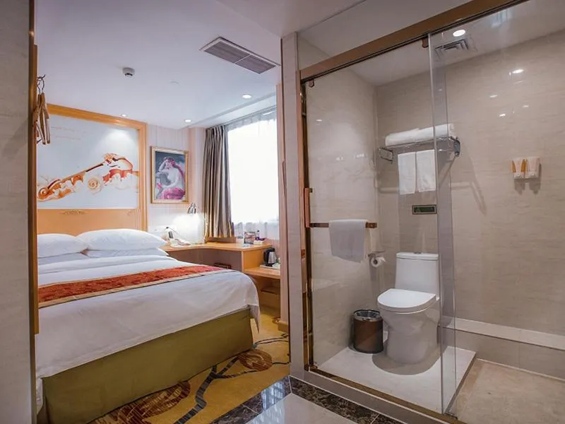 Bed in Vienna International Hotel Hangzhou South Railway Station