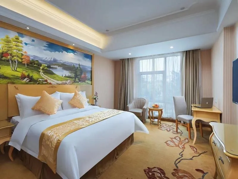 Bed in Vienna Hotel Nanjing Olympic Sports Center