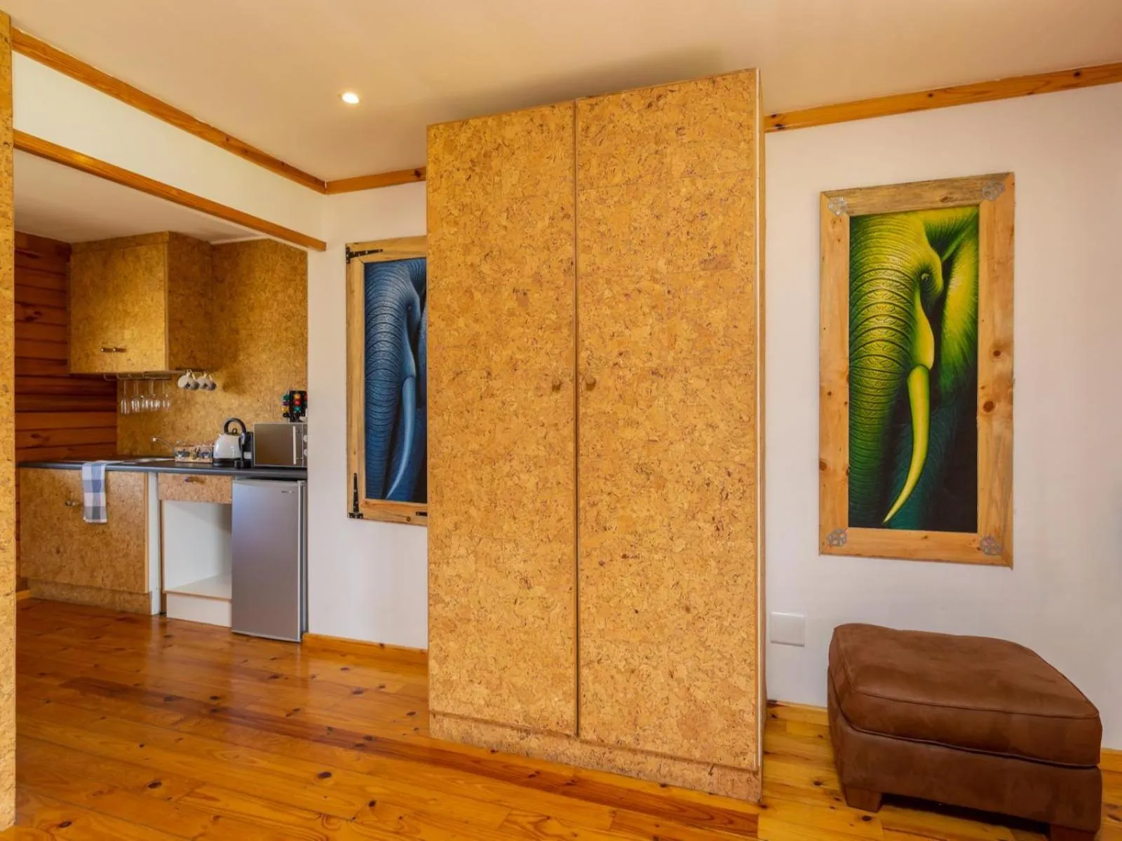 Decorative detail in The Log Collective