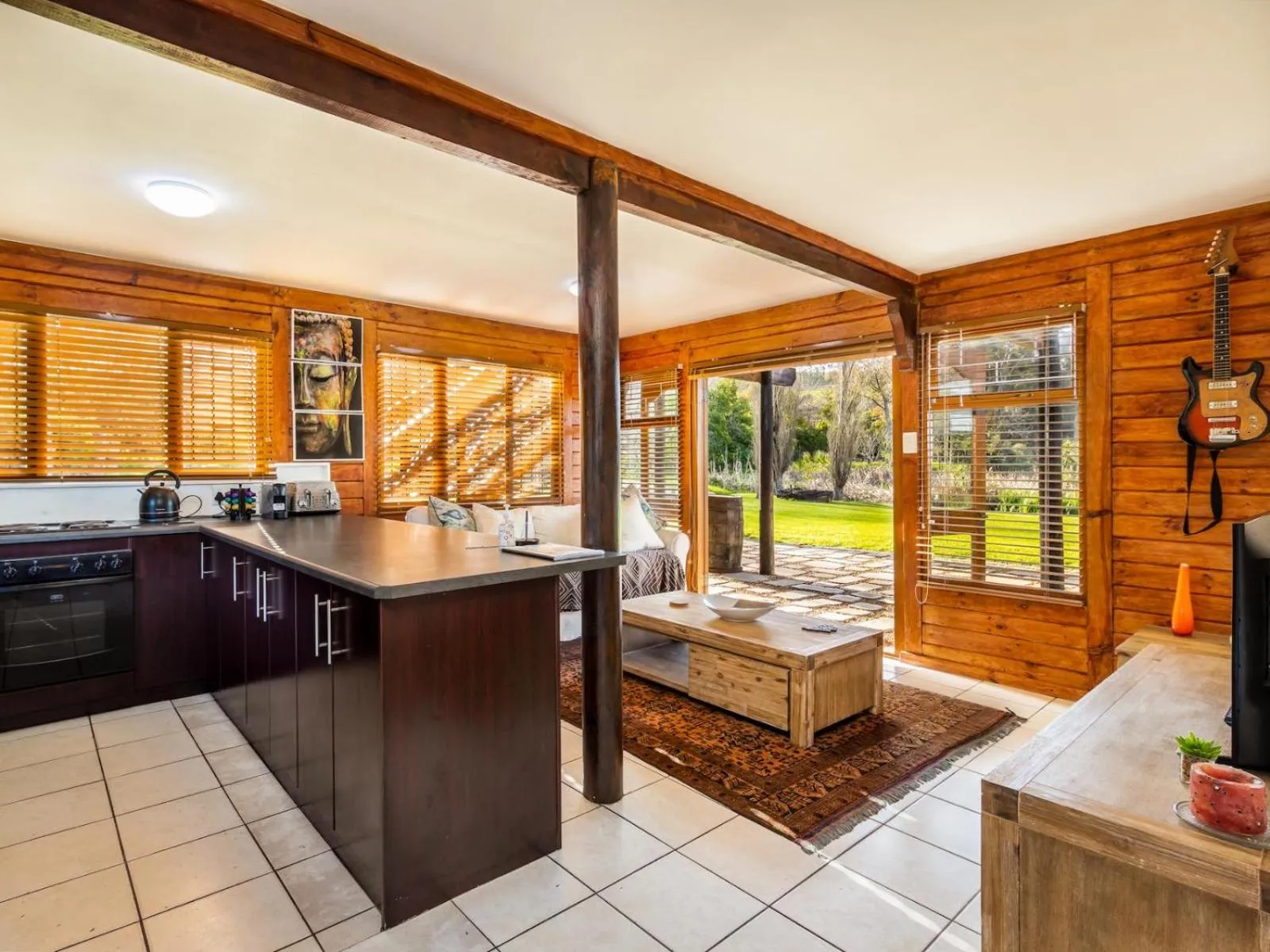 Seating area in The Log Collective