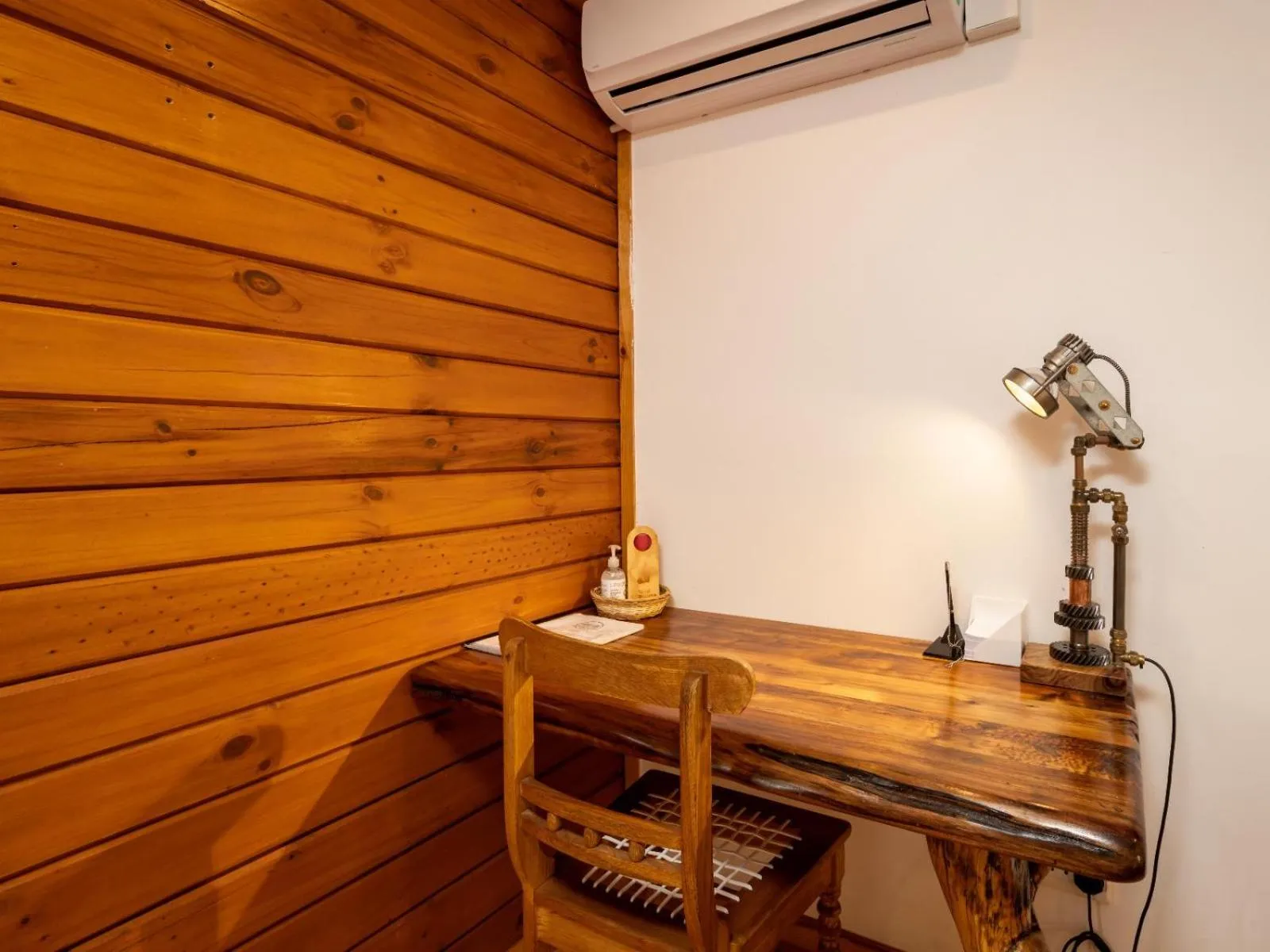 Decorative detail in The Log Collective