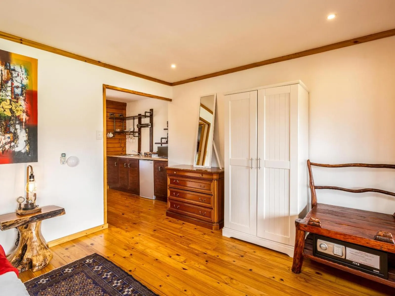 Decorative detail in The Log Collective