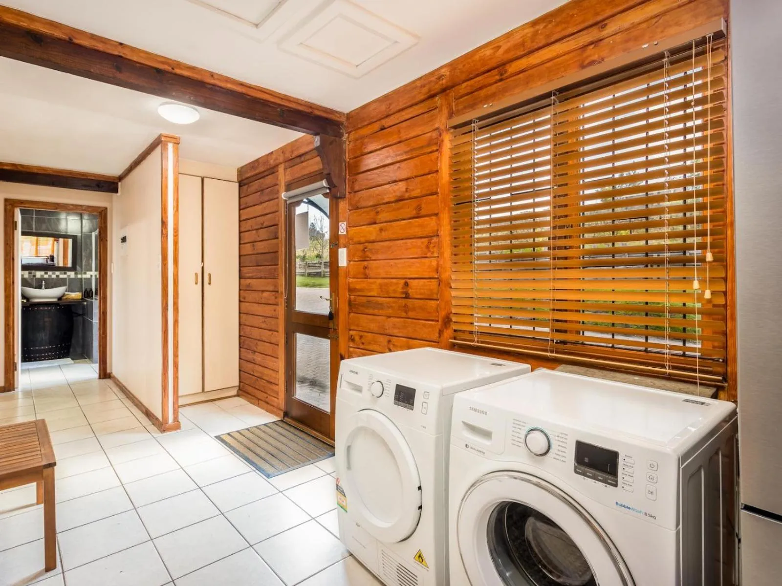 Decorative detail in The Log Collective