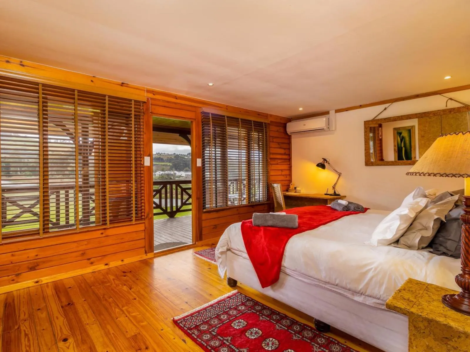 Decorative detail, Bed in The Log Collective