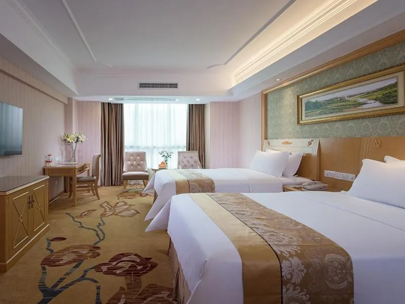 Bed in Vienna Hotel Nanning Qingxiu Mountain