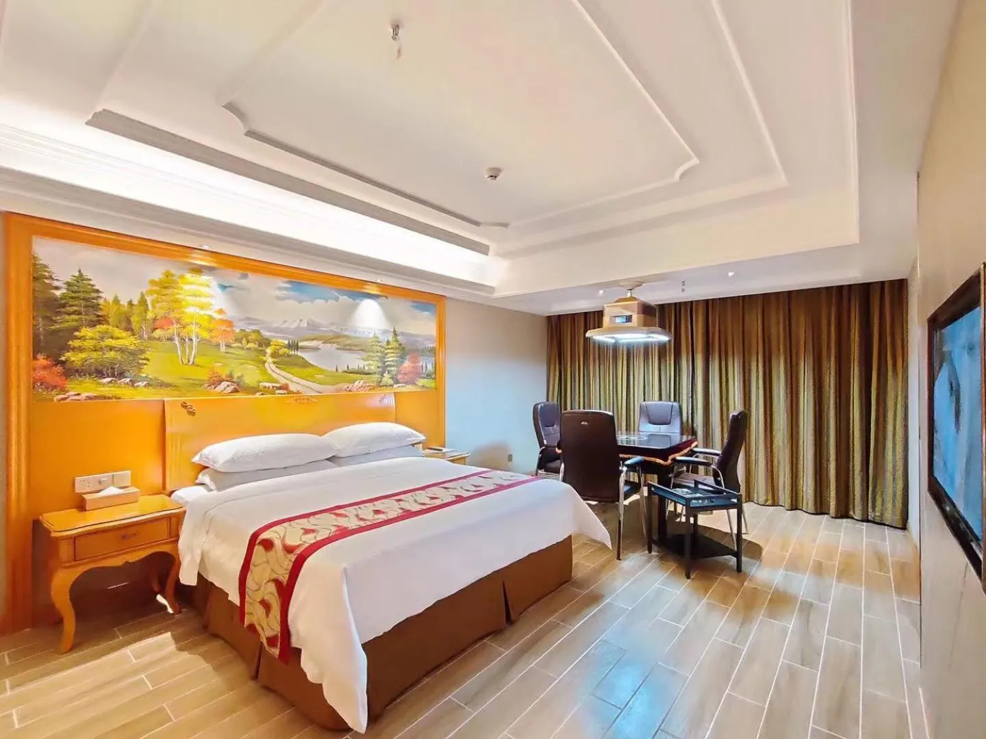 Bed in Vienna International Hotel Haikou West Bus Station