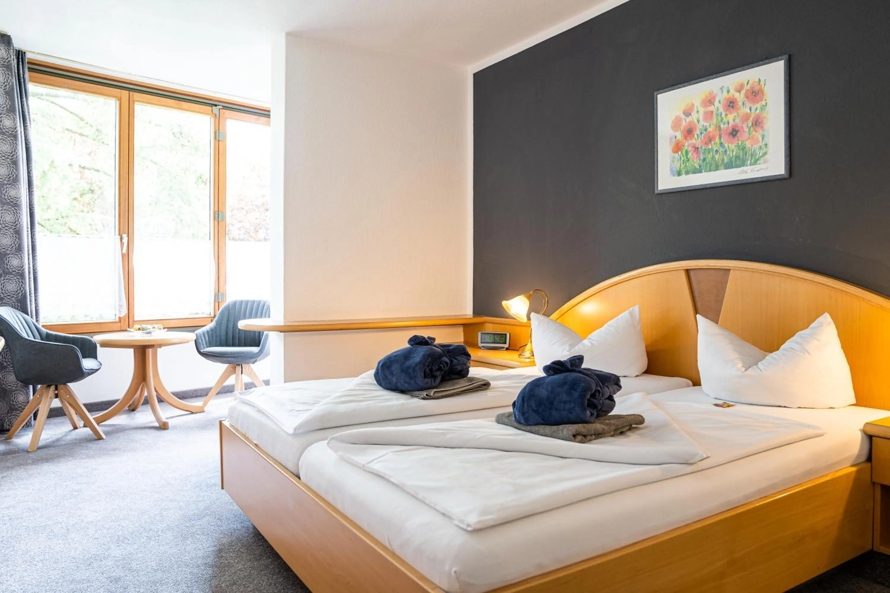 Bedroom, Bed in ThermenClubHotel "All in"