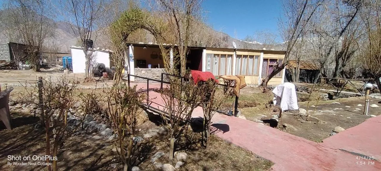 Garden in Wooden Nest Cottage Hunder, Nubra Valley