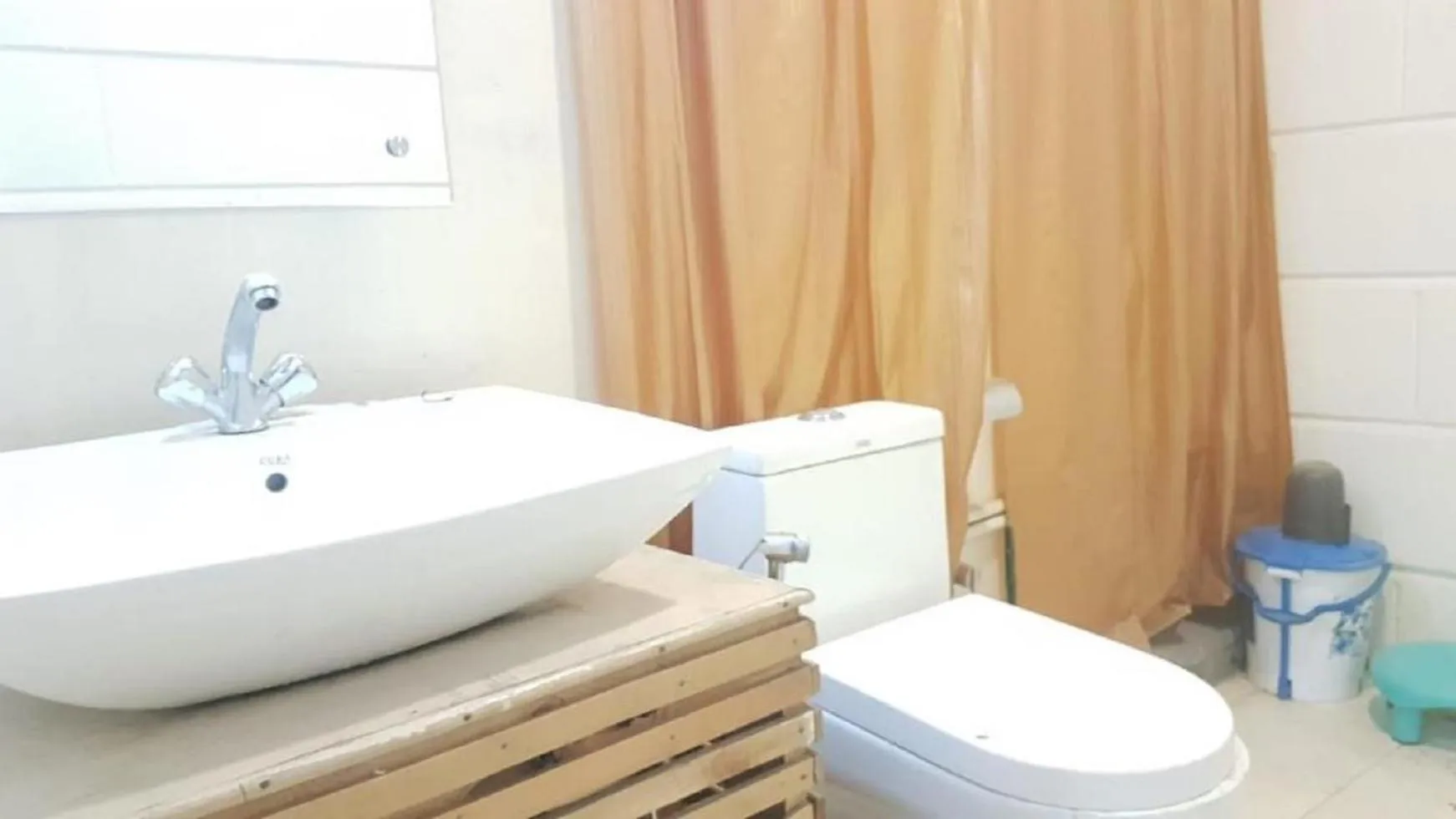 Toilet in Wooden Nest Cottage Hunder, Nubra Valley