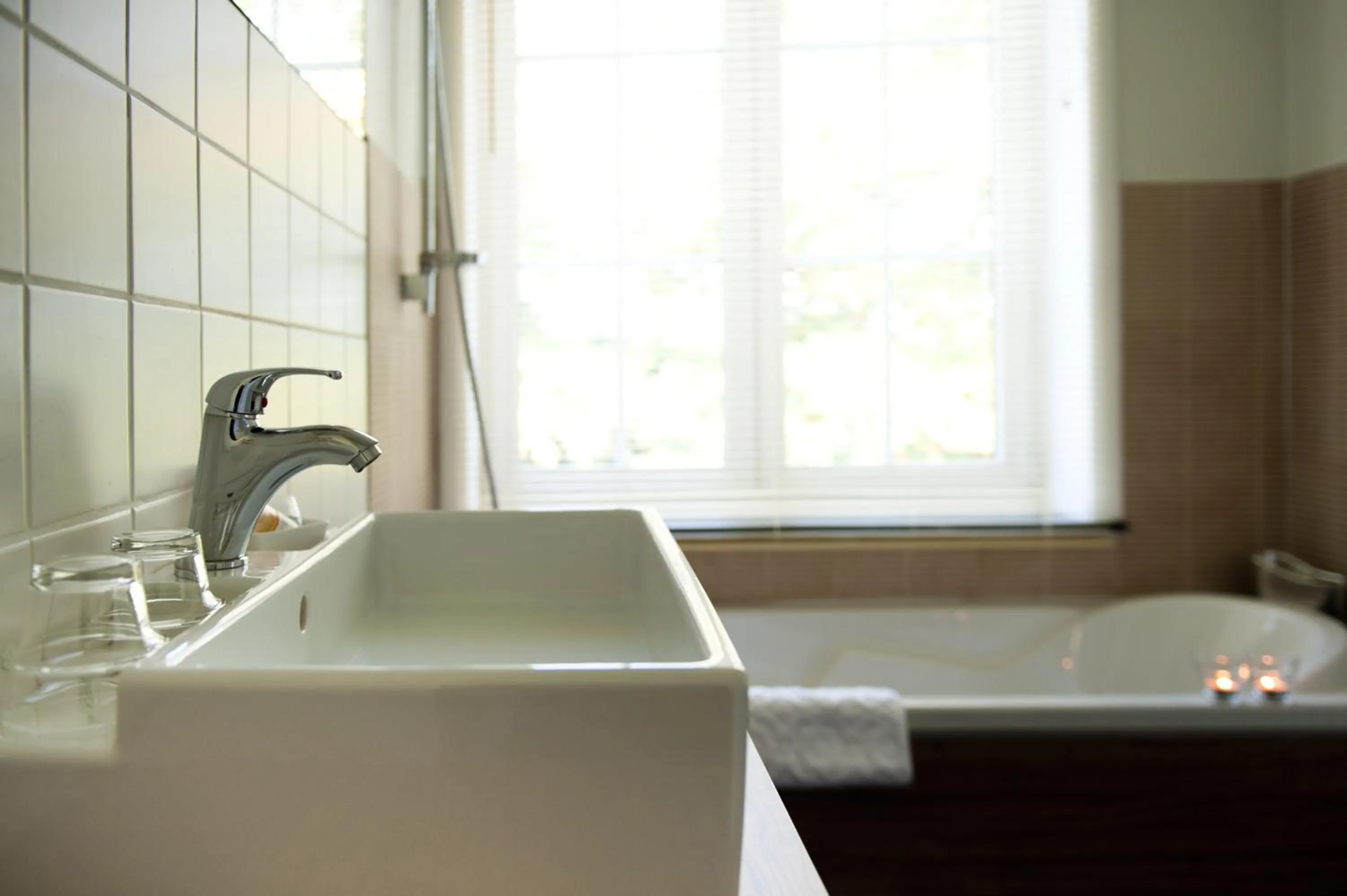 Bathroom in Hotel Au Nom De Dieu