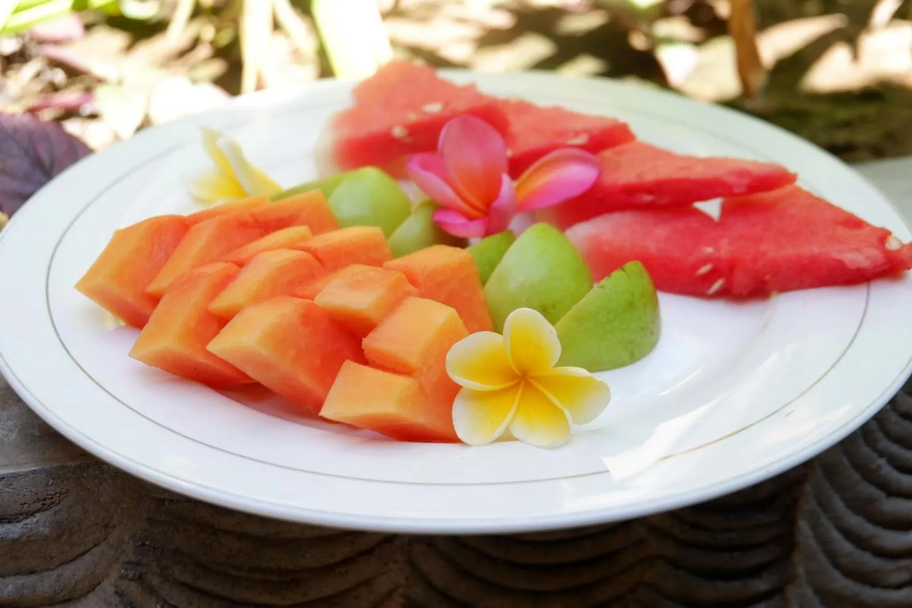 Food in Tropical Garden Inn