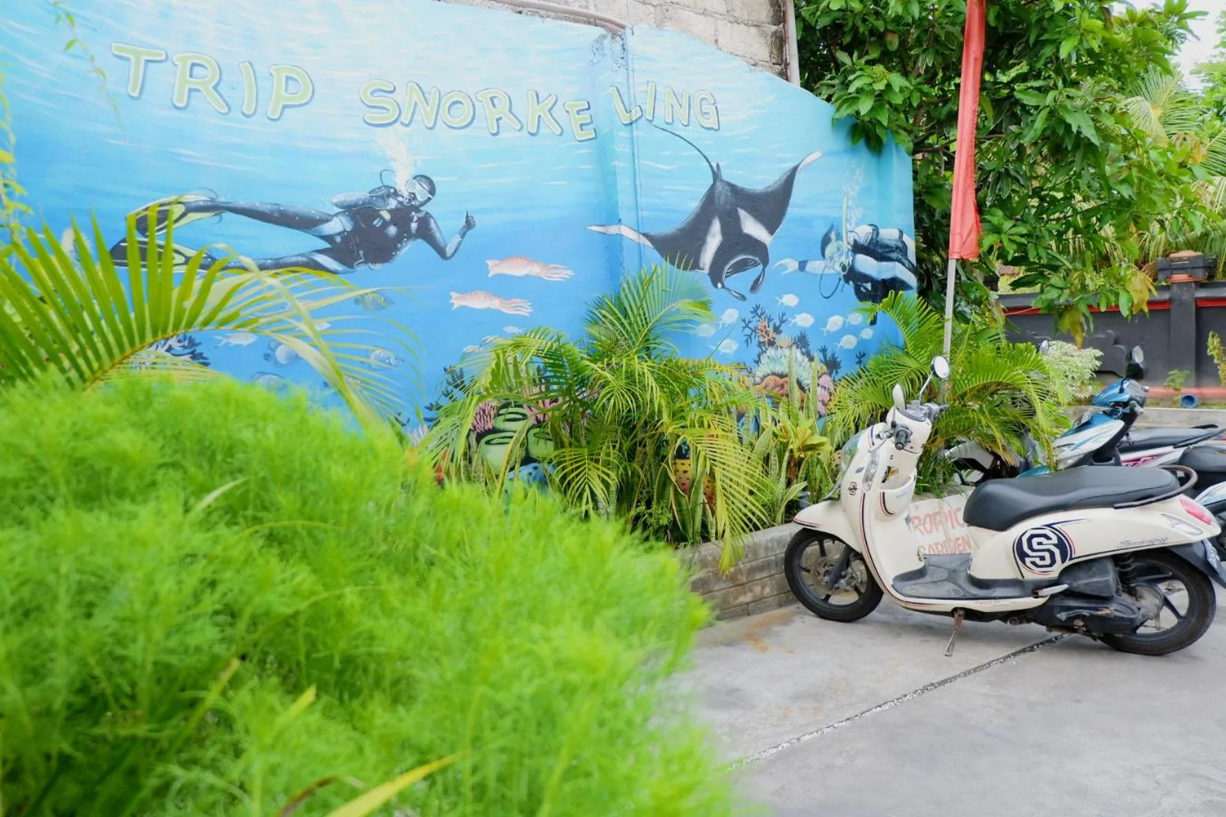 Parking in Tropical Garden Inn