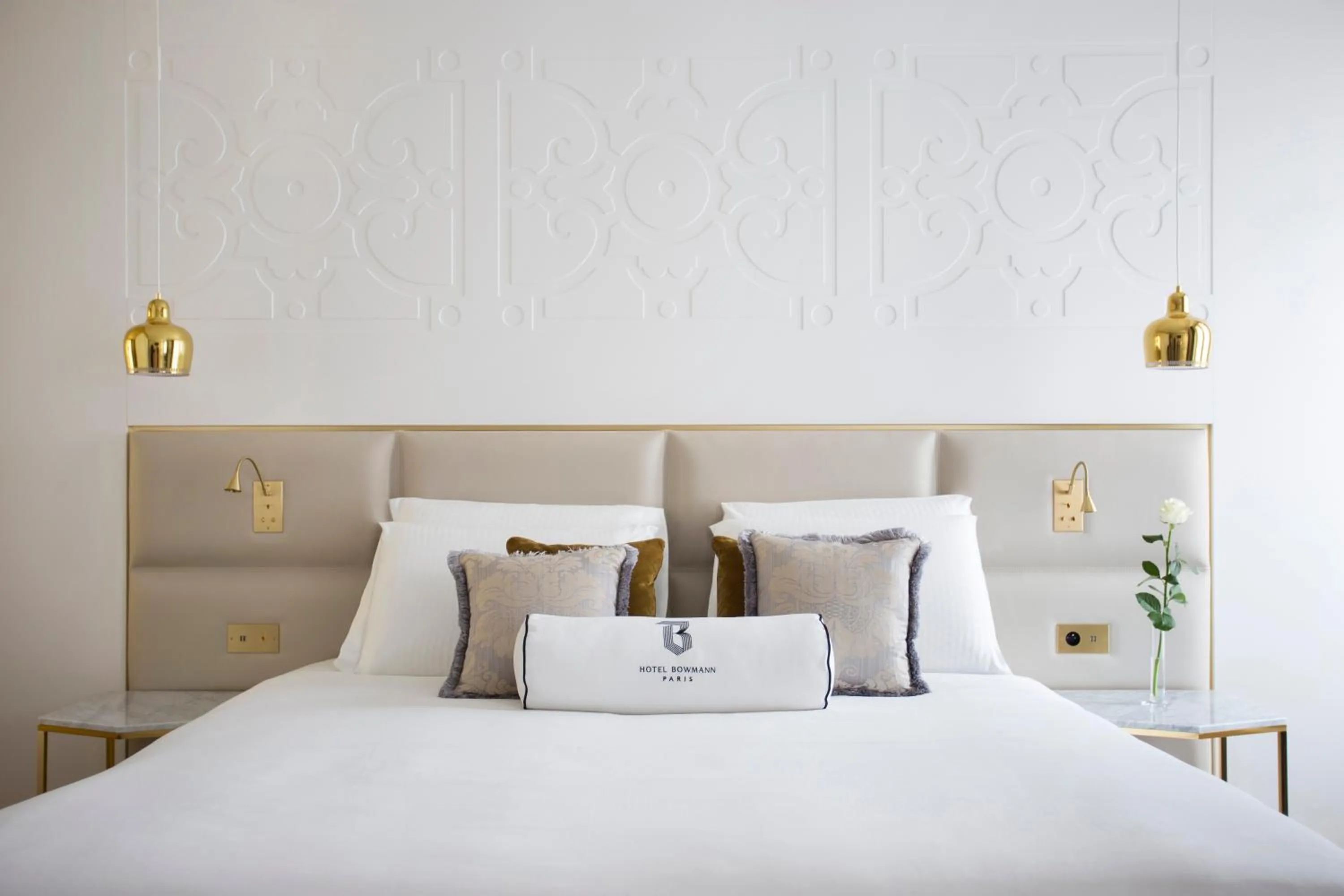 Bedroom, Bed in Hotel Bowmann