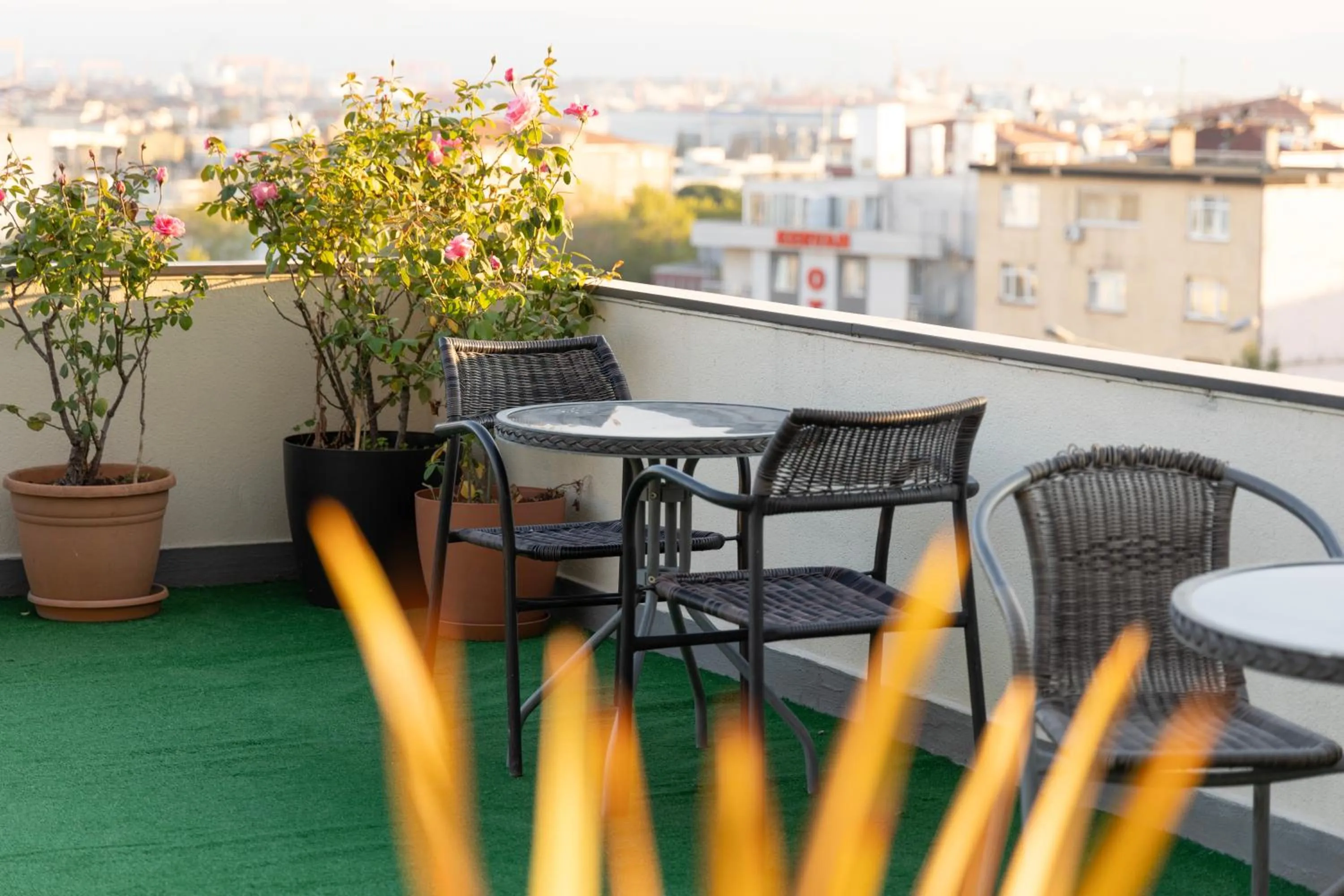 Balcony/Terrace in Classes Hotel Airport
