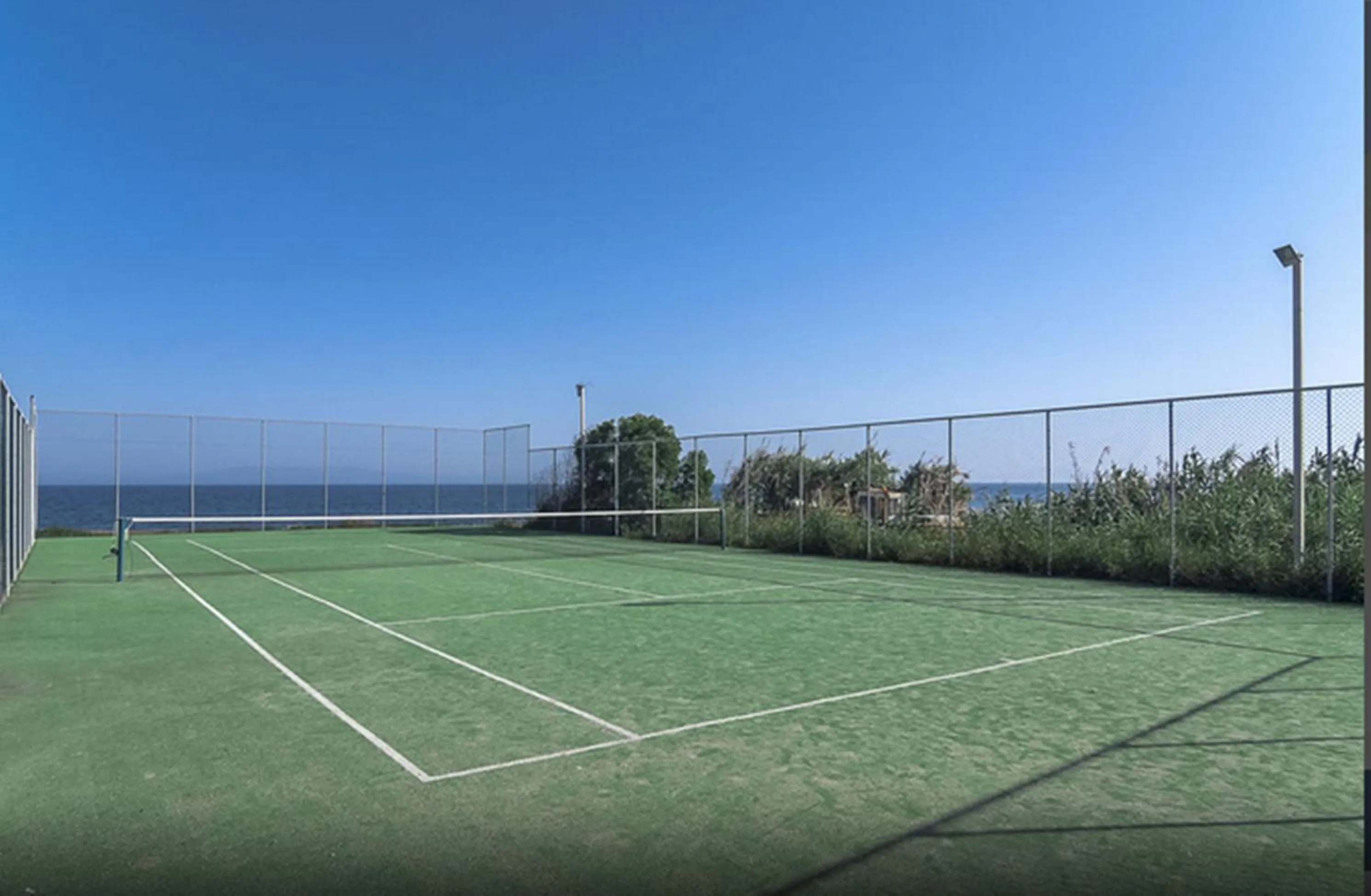 Tennis court in All Senses Nautica Blue Exclusive Resort & Spa - All Inclusive