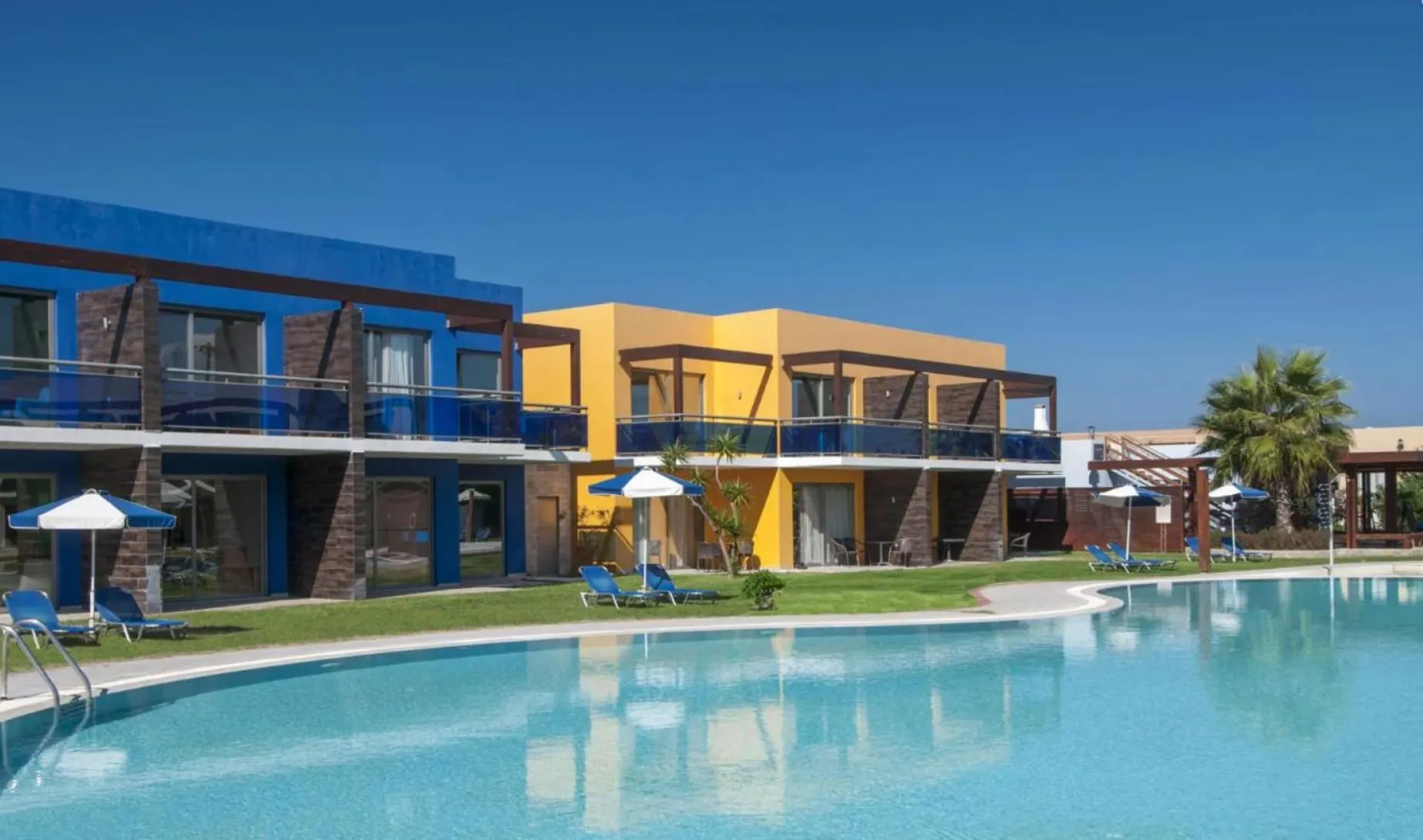 Pool view in All Senses Nautica Blue Exclusive Resort & Spa - All Inclusive