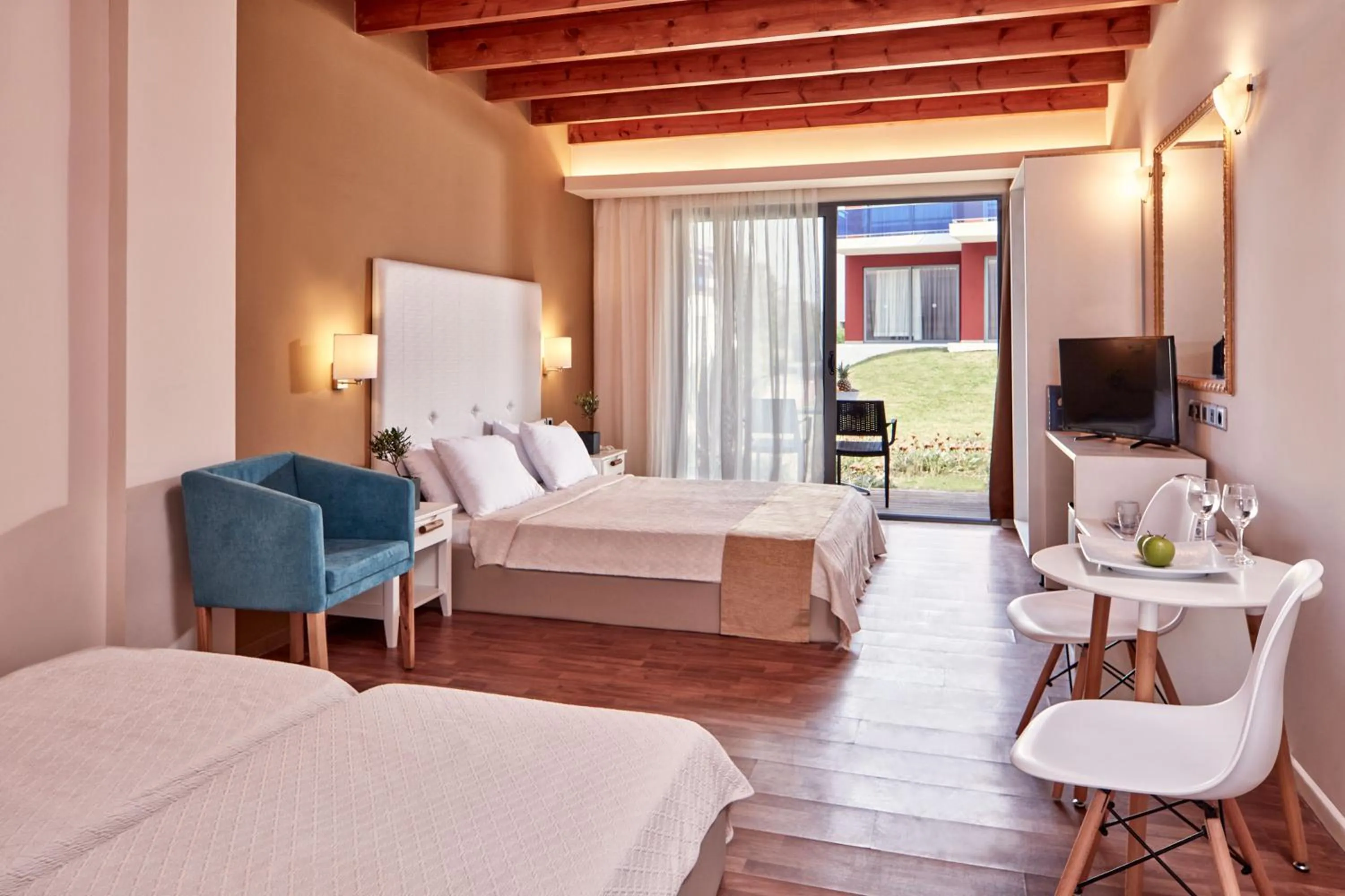 Bedroom, Bed in All Senses Nautica Blue Exclusive Resort & Spa - All Inclusive