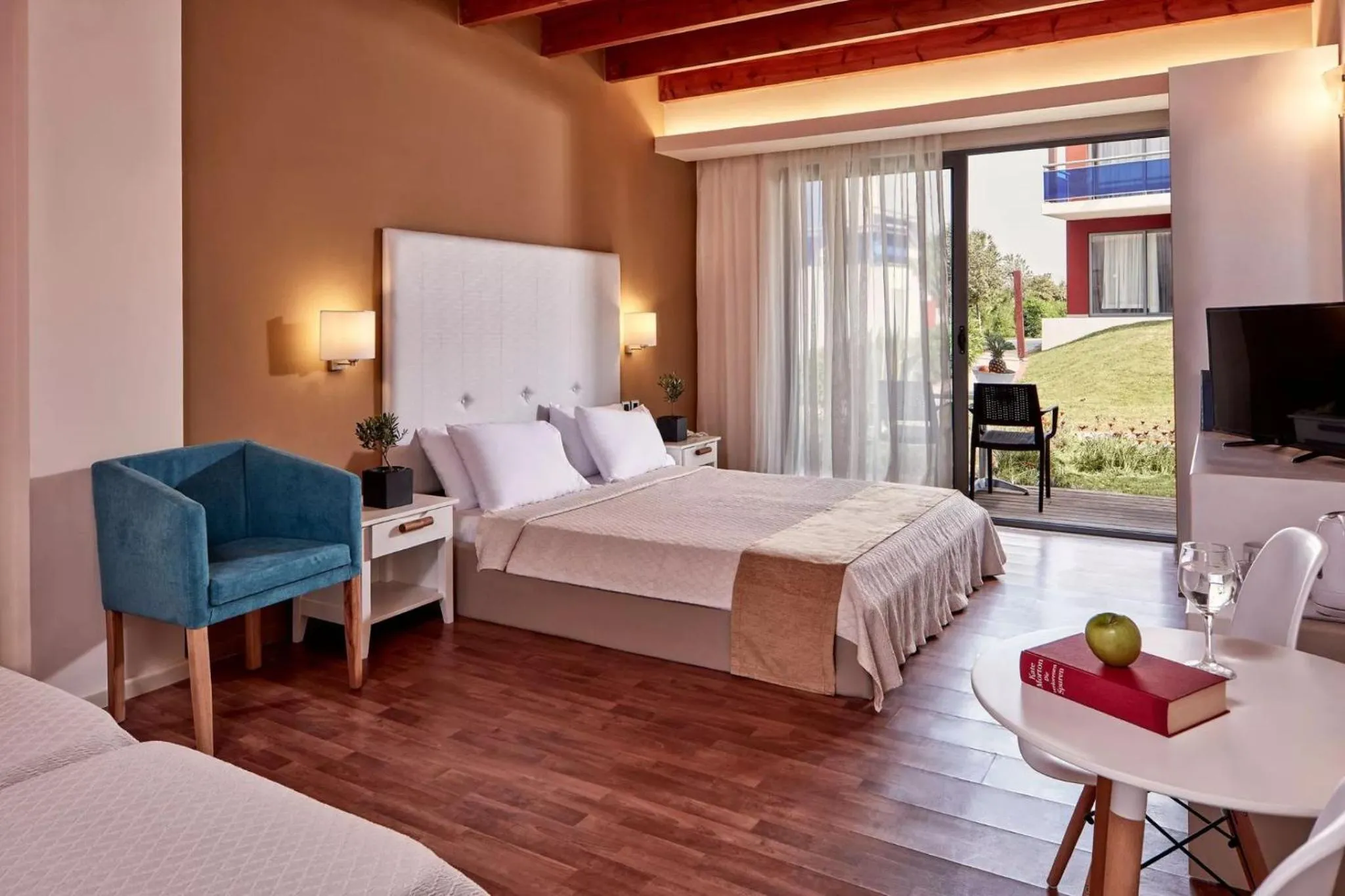 Bedroom, Bed in All Senses Nautica Blue Exclusive Resort & Spa - All Inclusive
