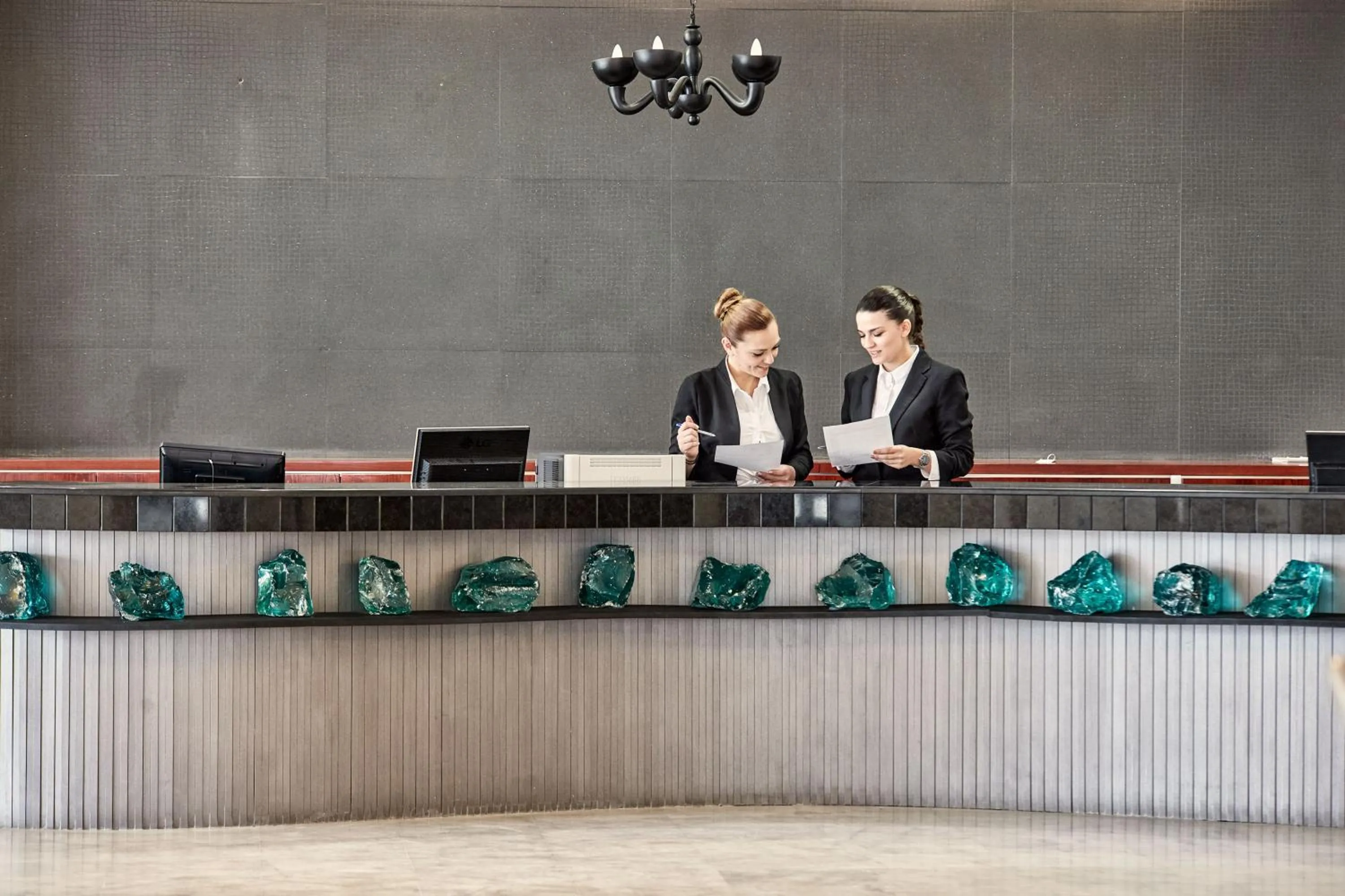 Staff in All Senses Nautica Blue Exclusive Resort & Spa - All Inclusive