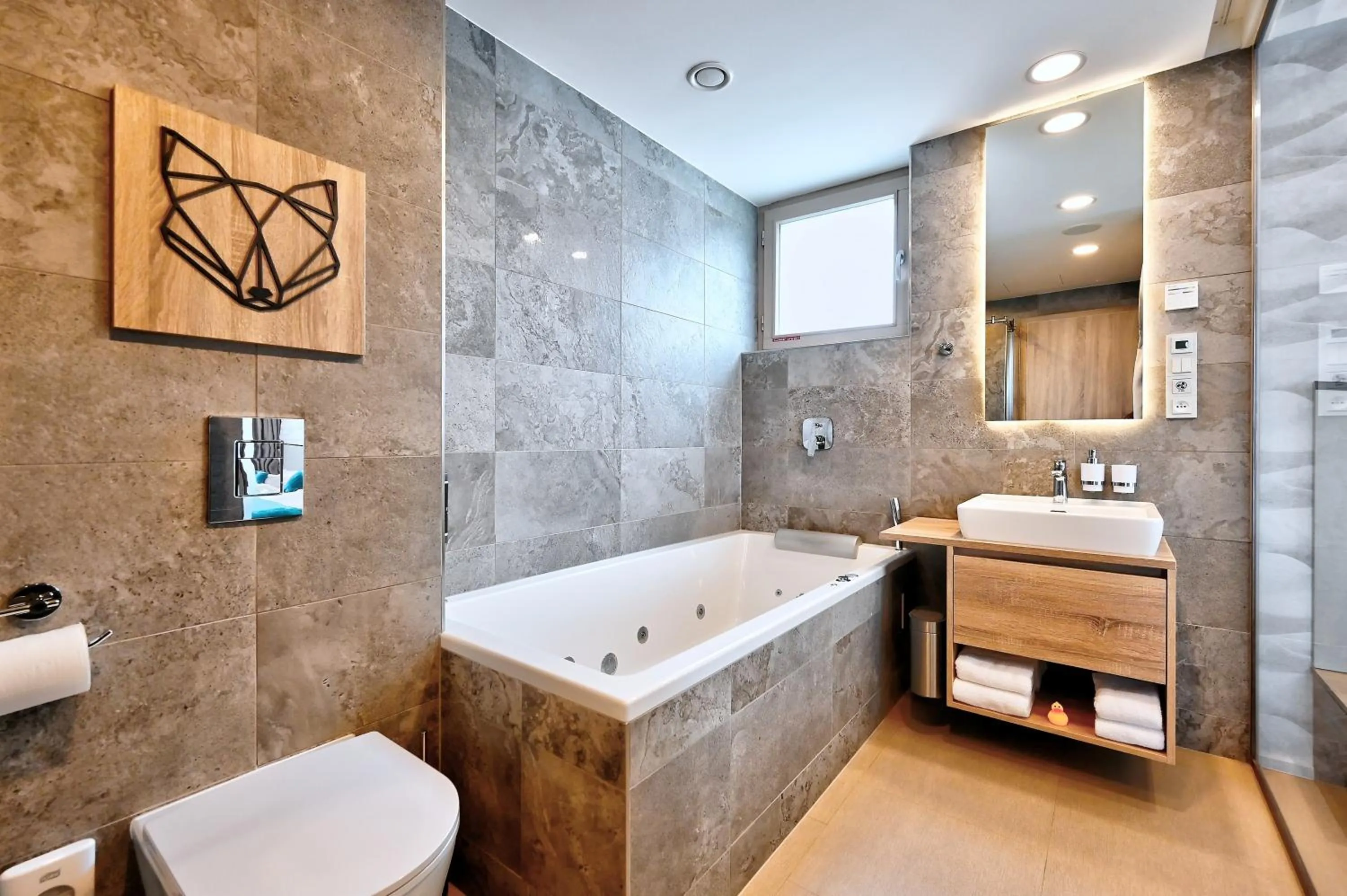 Toilet in Wellness Hotel Fénix