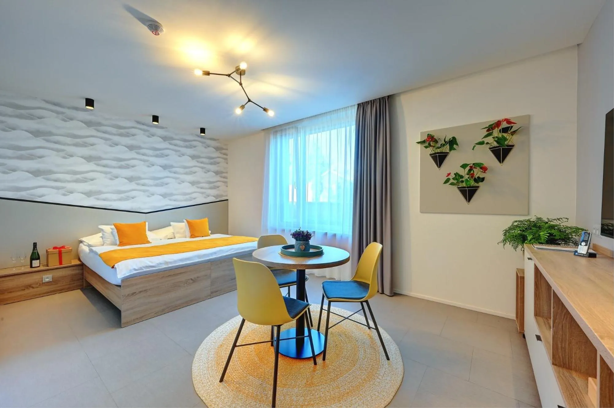 Bed in Wellness Hotel Fénix