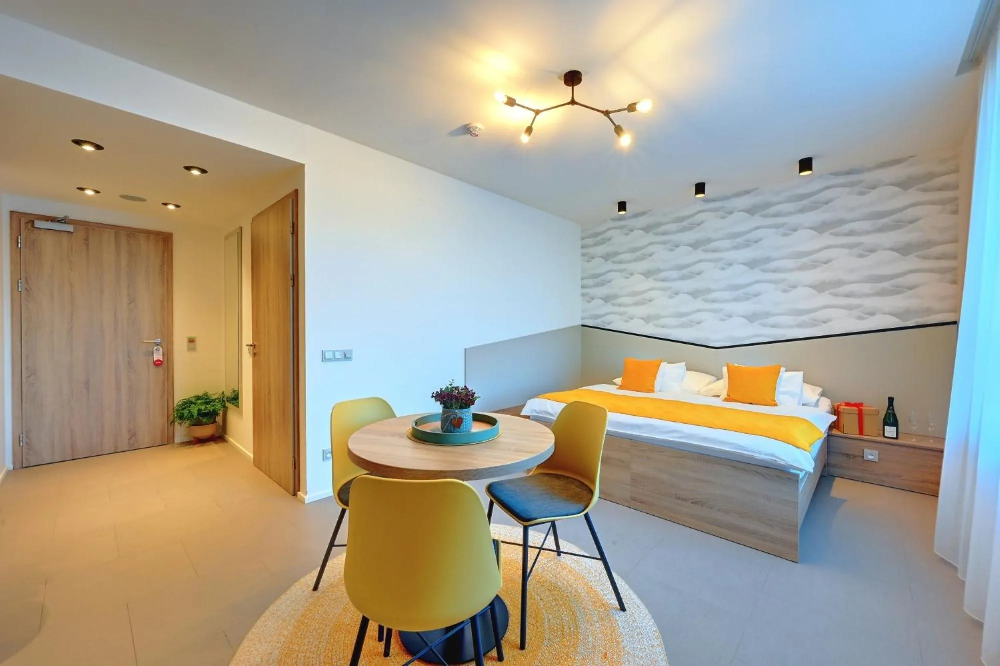 Bed in Wellness Hotel Fénix