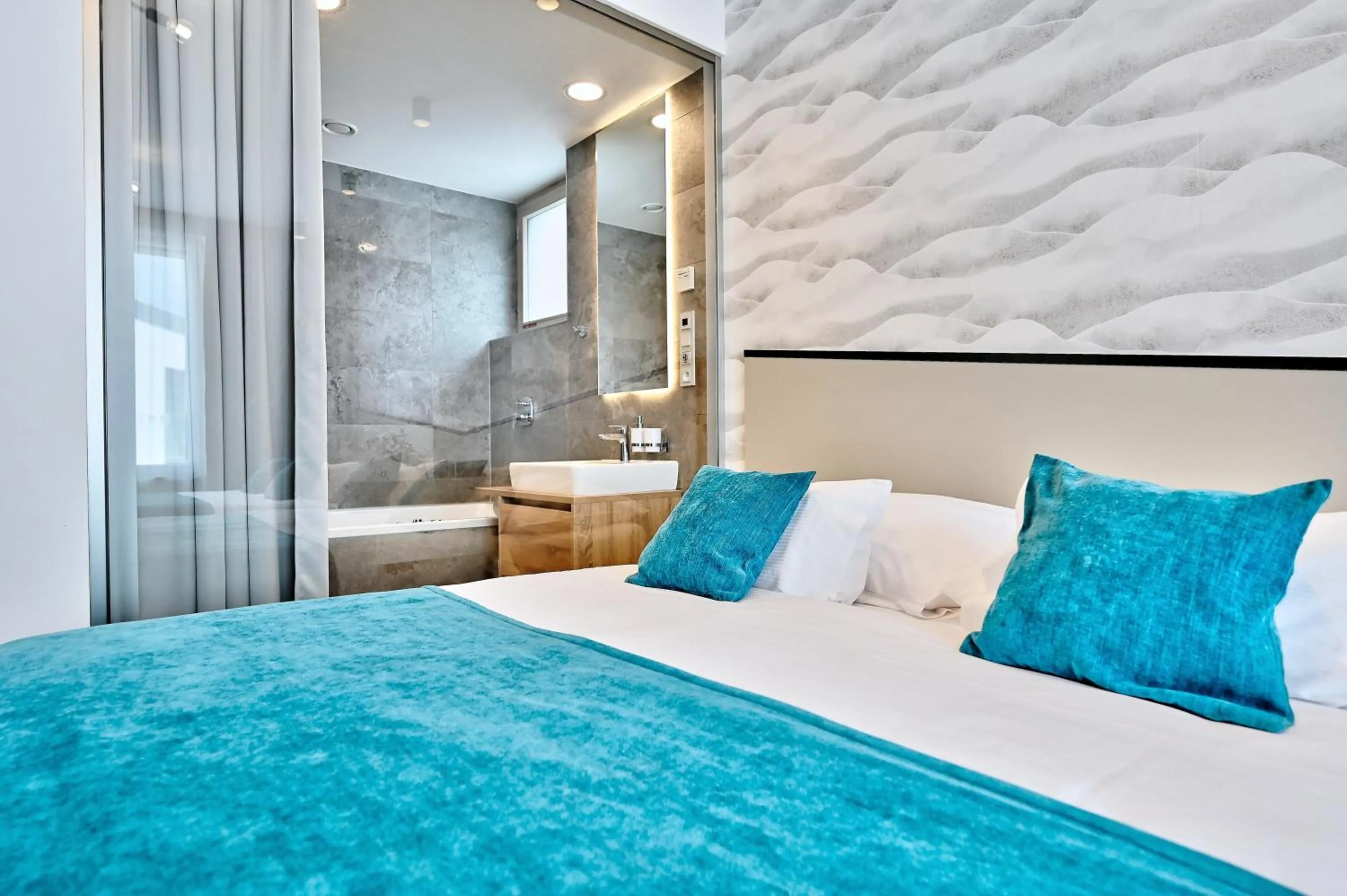 Bed in Wellness Hotel Fénix