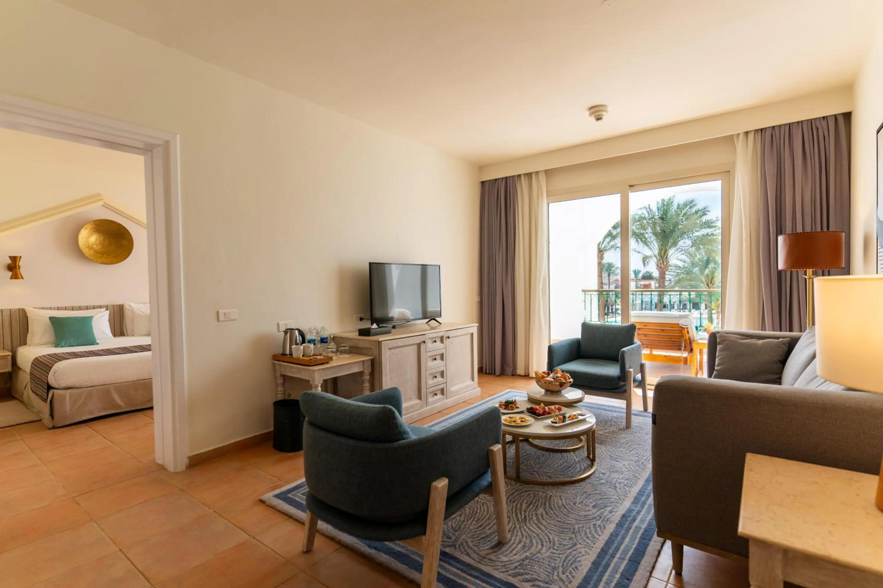 Photo of the whole room in Baron Palms Adults Friendly Only 16 years plus Boutique Hotel Style