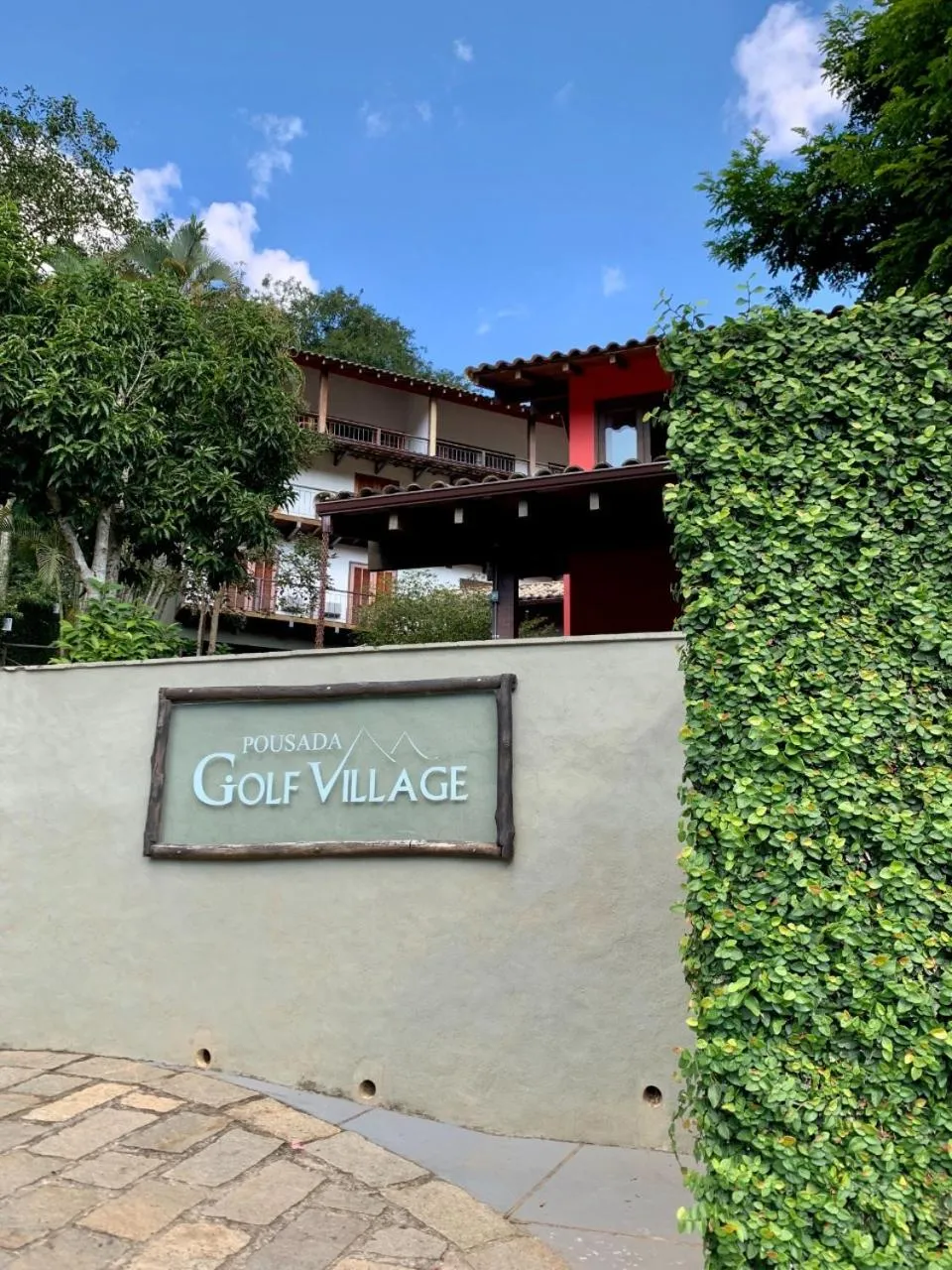 Facade/entrance in Pousada Golf Village